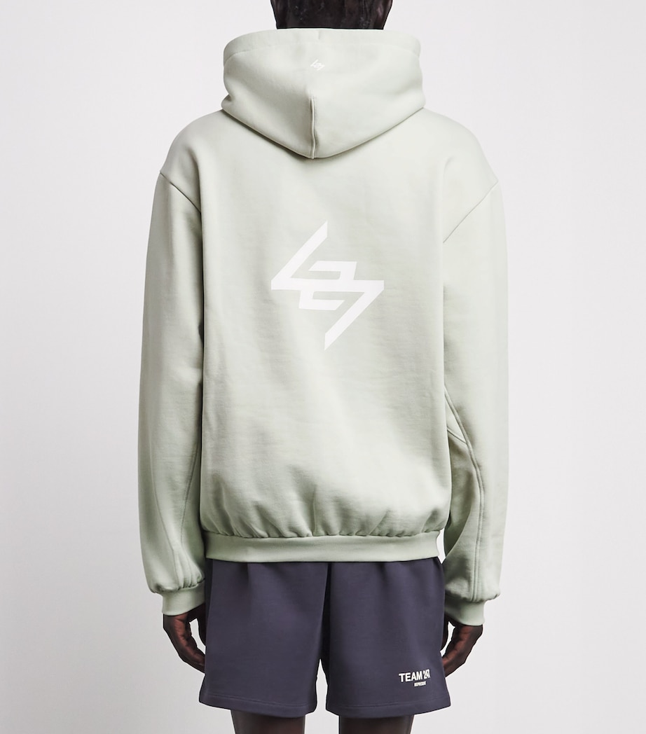 Represent 247 Mens Cotton DNA Hoodie Fern Image 5
