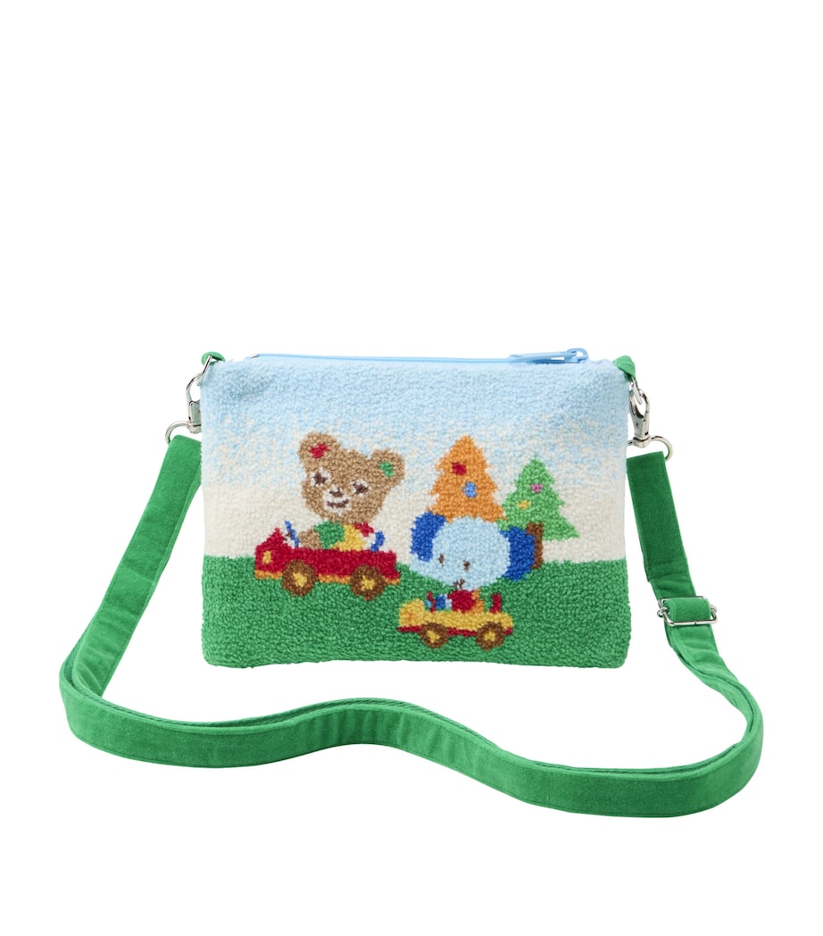 Cotton Chenille Shoulder Bag 7 Image 1