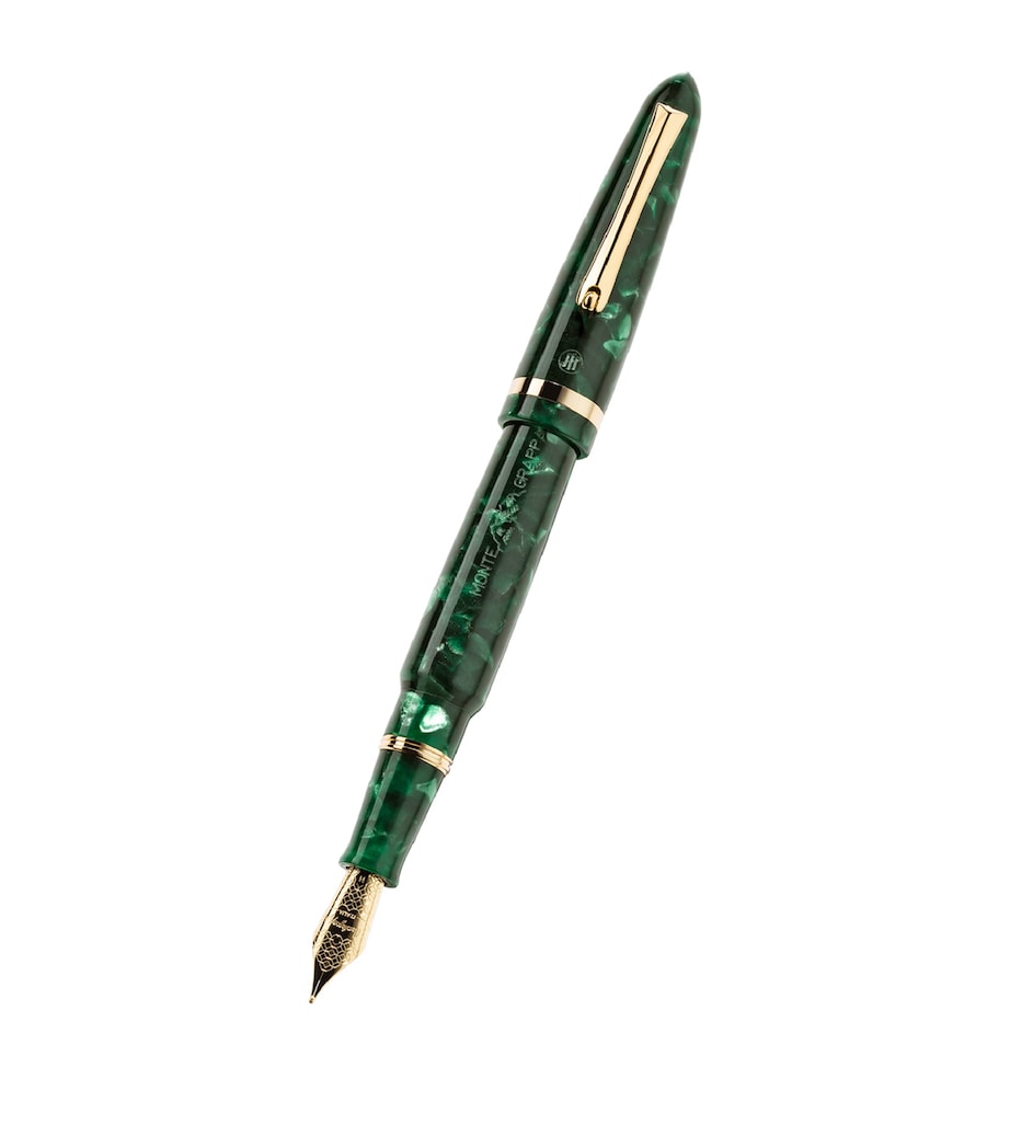 Venetia Fountain Pen GREEN MALACHITE Image 1