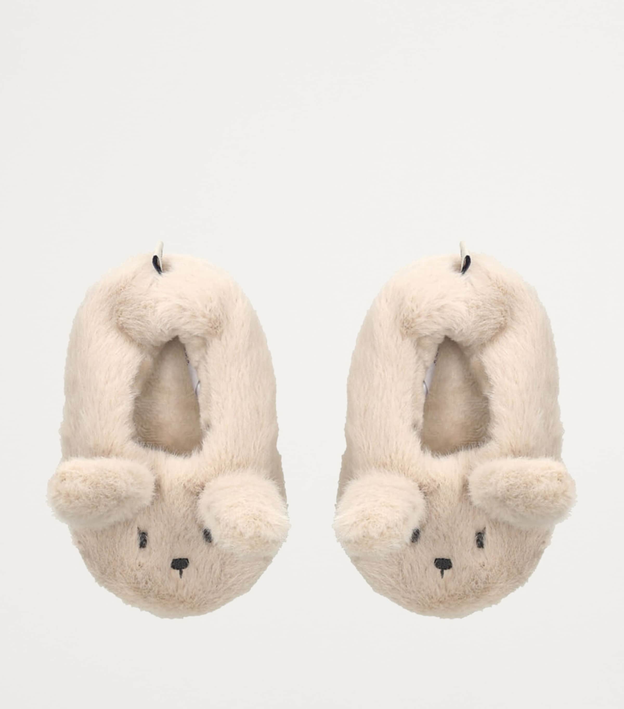 Aviaja Rabbit Slippers BONE Image 4