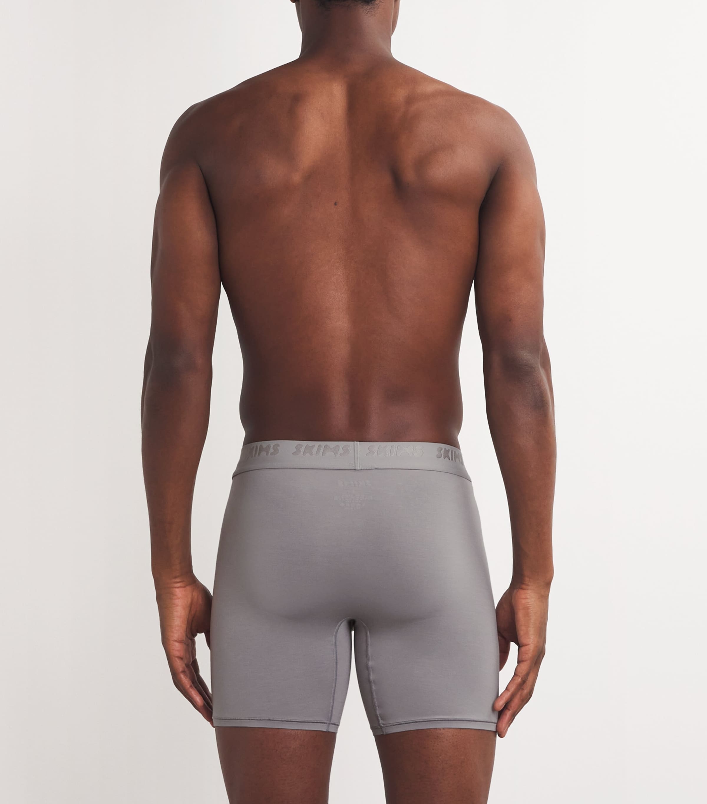 Stretch Boxer Briefs (Pack of 3) GUNMETAL MULTI Image 3