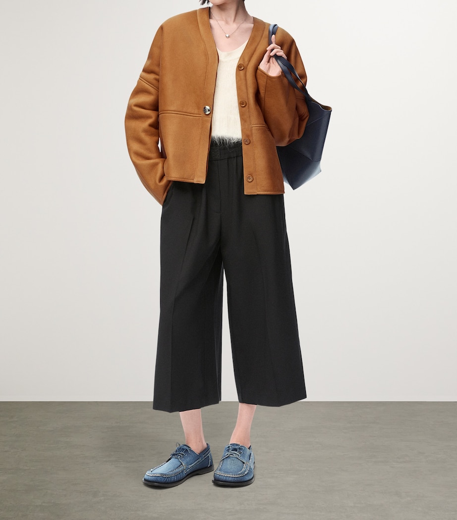 Shearling Cardigan TOFFEE Image 2