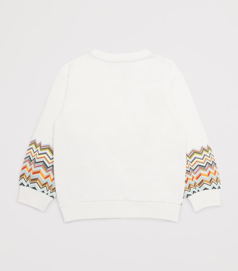 Missoni Kids Cotton Zigzag Sweatshirt (4-14 Years) Image 2