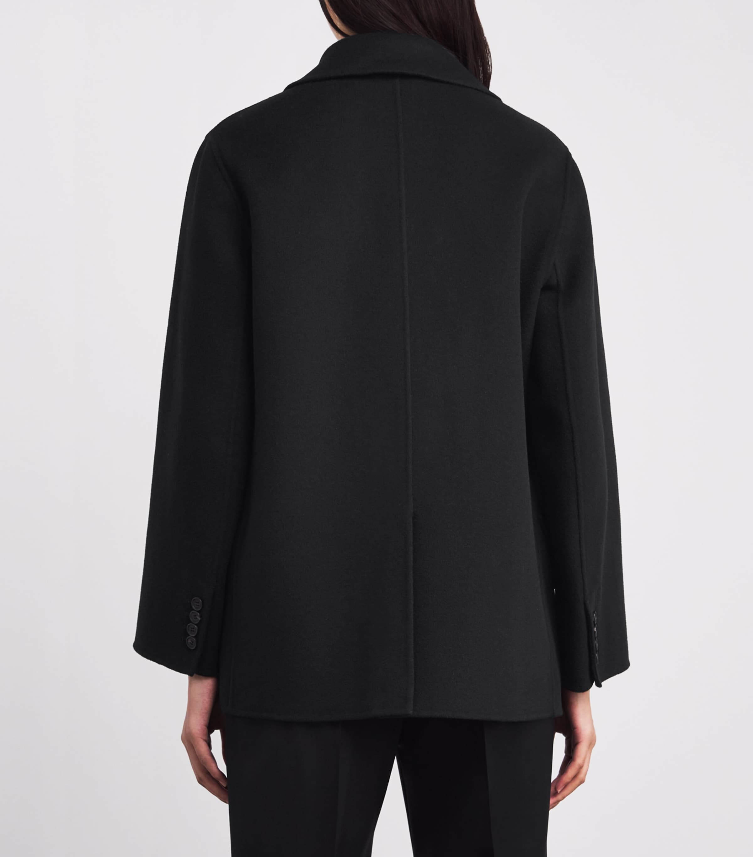 Max Mara Wool Double-Breasted Jacket | Harrods US