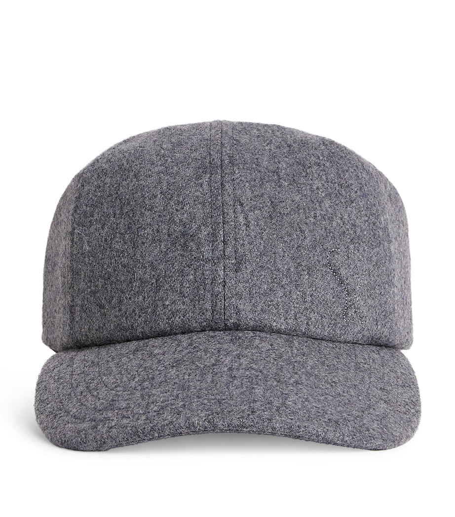 Wool Logo Cap 050 - GRIS Image 1