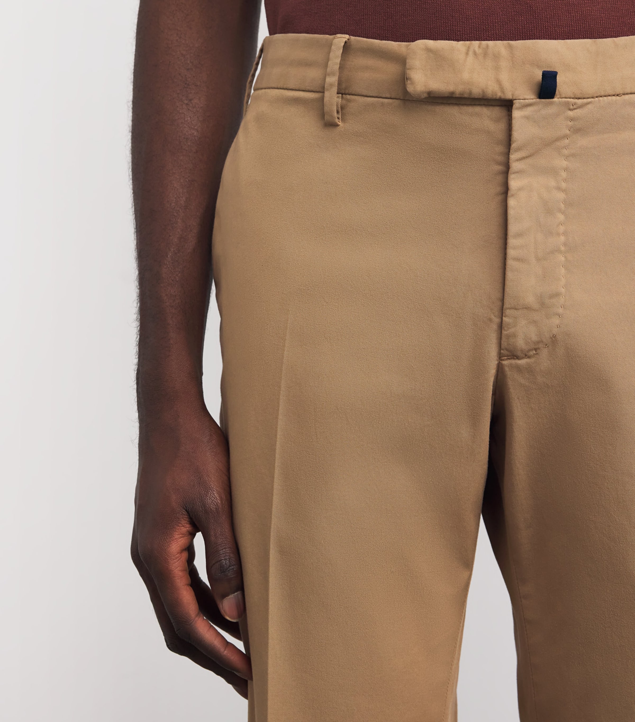 Cotton Royal Batavia Slim Chinos 520 NOCE SCURO Image 6