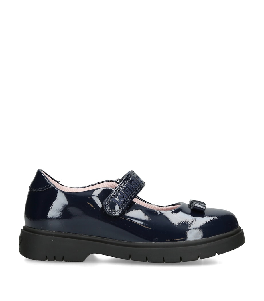 Lelli Kelly Patent Leather Jolie School Shoes Navy Image 1