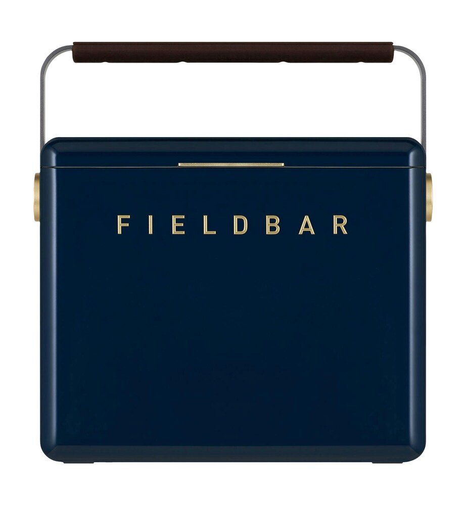Fieldbar Gin Trunk Cooler Box Sea Boat Blue Image 1