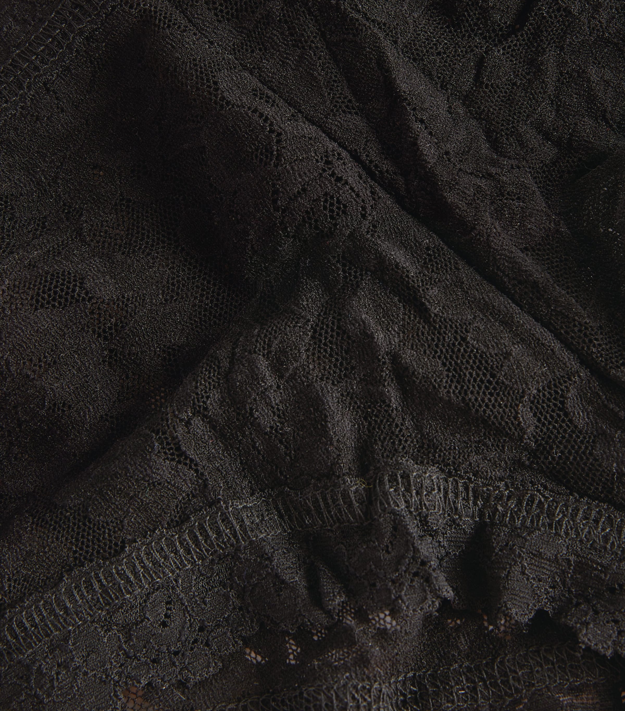 Signature Lace Boyshorts BLACK Image 4