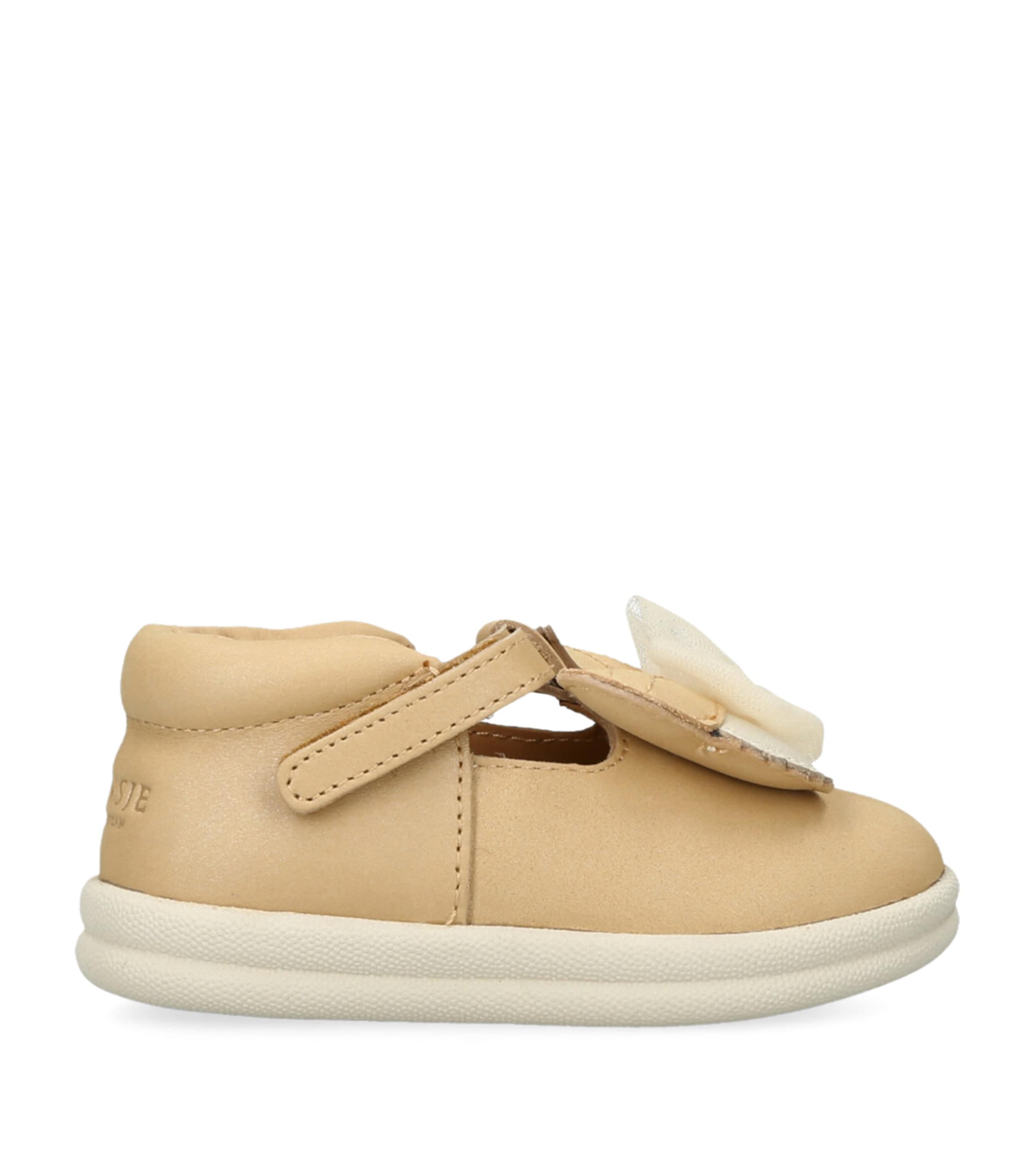 Leather Vlindy Shoes YELLOW Image 1