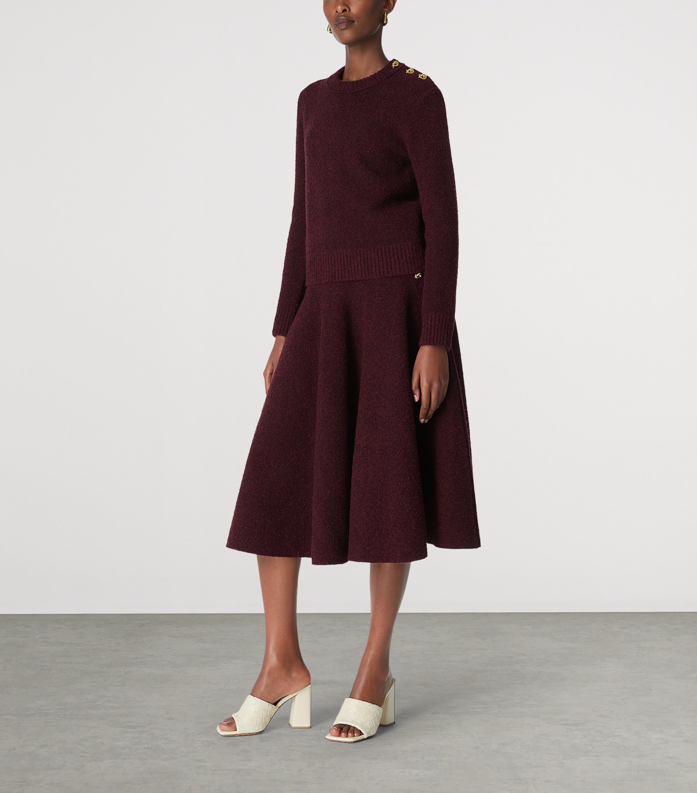 Lambskin Parco Heeled Mules 90 9031 Image 2