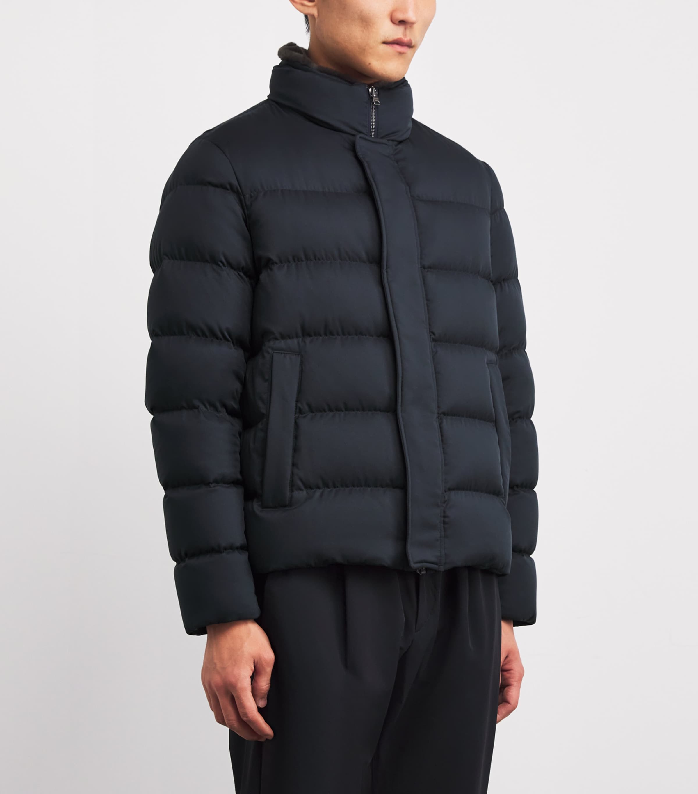 Down Puffer Jacket 9200 BLUE Image 3