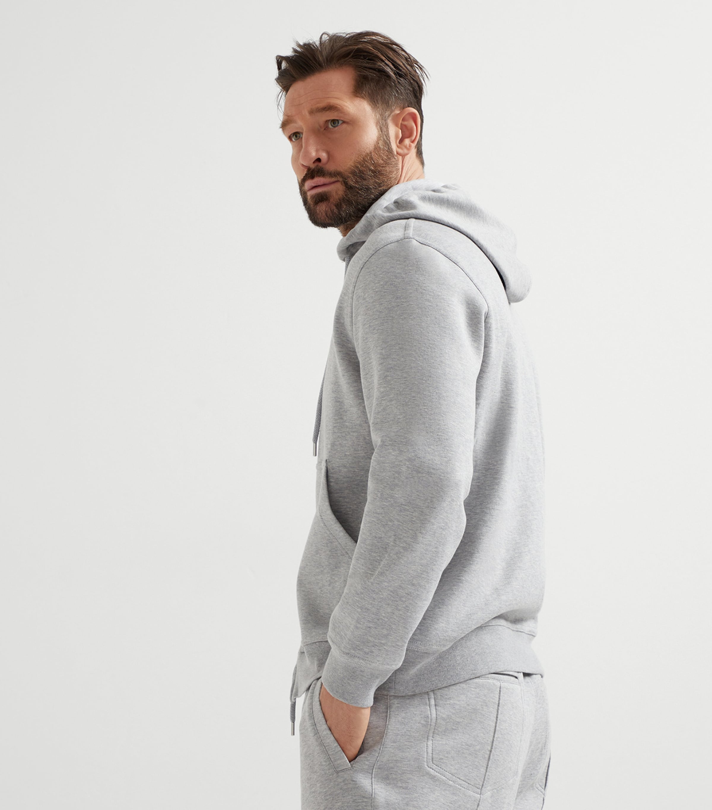 Brunello Cucinelli Cotton-Blend Zip-Up Hoodie | Harrods US