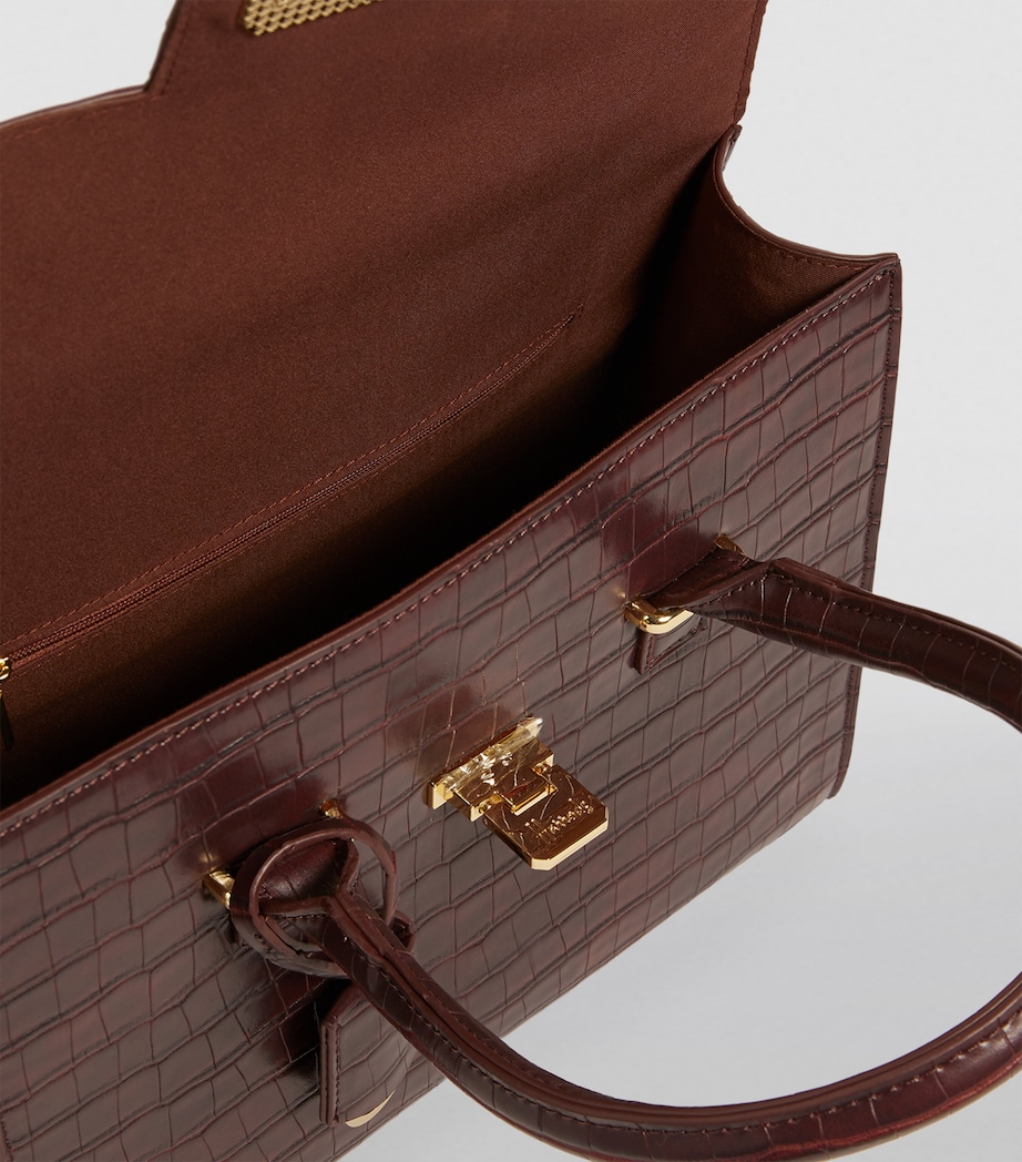 Mini Battersea Shoulder Bag BROWN Image 6