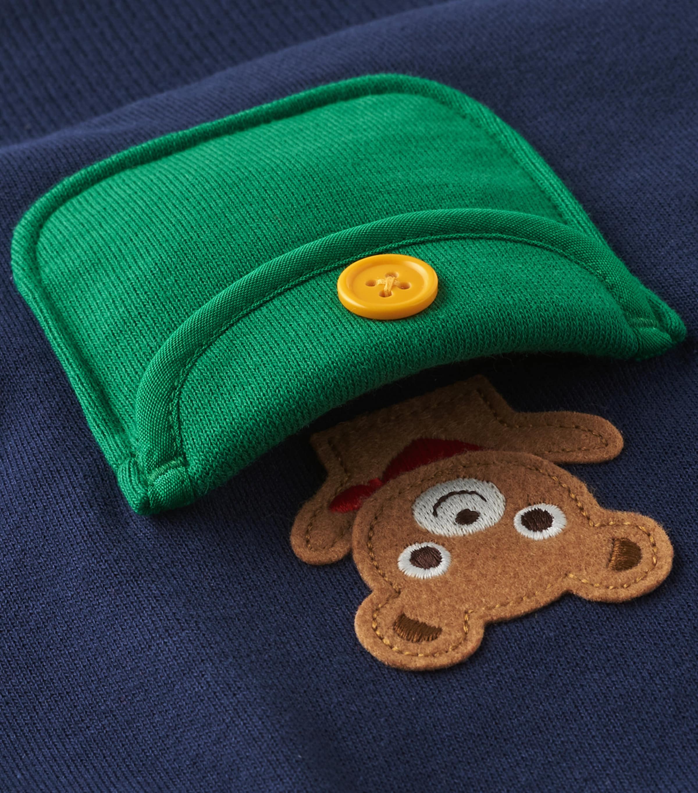 Cotton Hooded Bear Gillet (2-5 Years) 3 Image 4