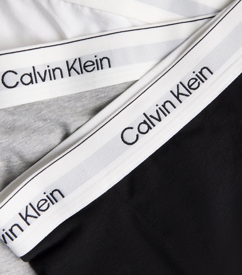 Cotton Stretch Icon Trunks (Pack of 3) MP1-MULTI Image 5