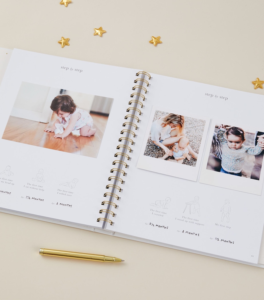 My Baby Memory Book IVORY/BEIGE, GOLD Image 10