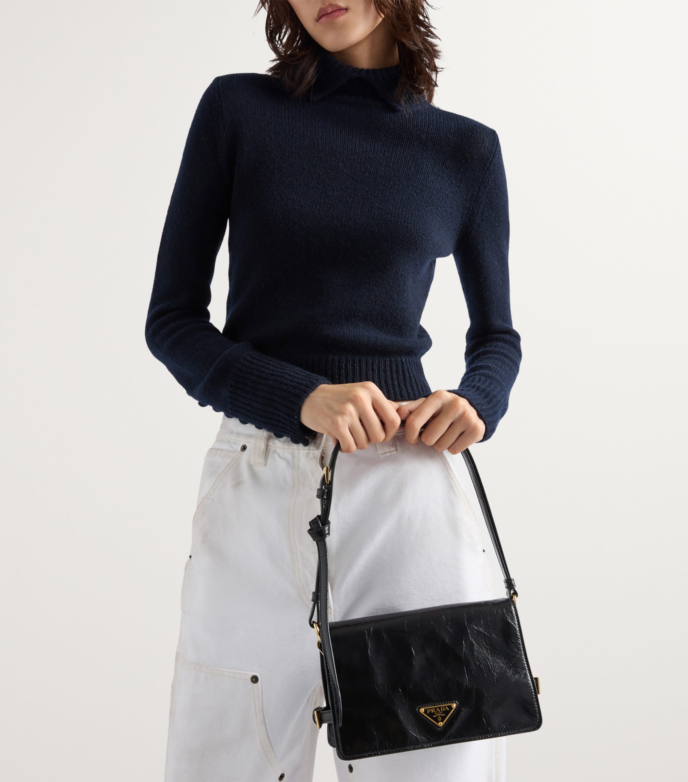 Leather Flap Shoulder Bag F0002 Image 2