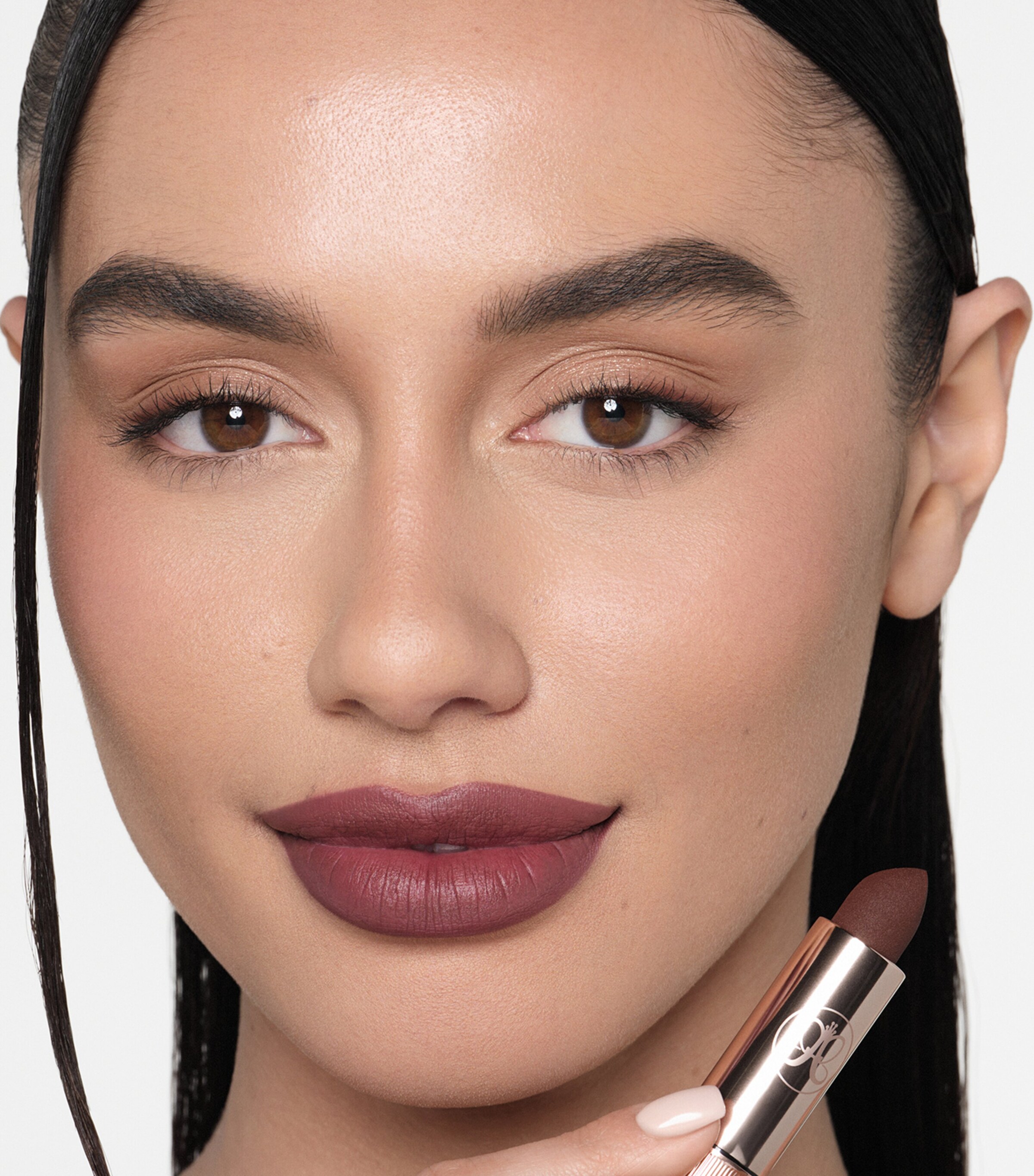 Matte & Satin Lipstick BERRY MOCHA Image 4