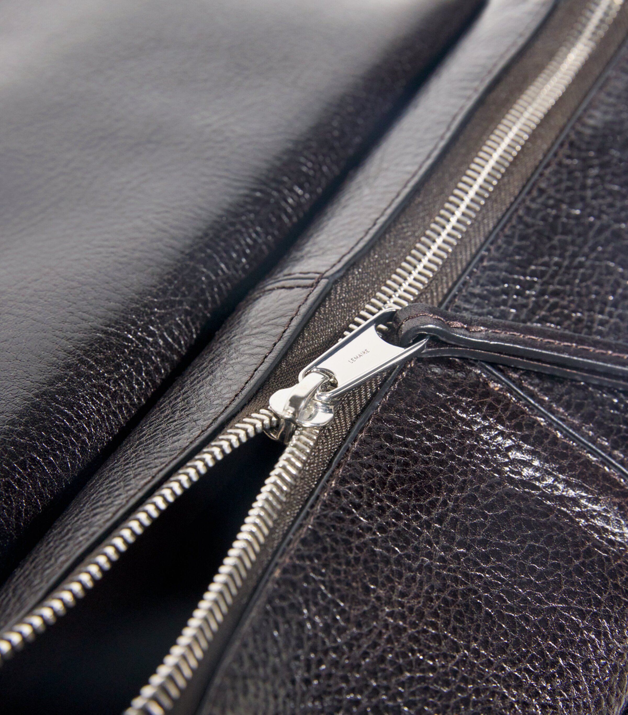 Medium Leather Gear Shoulder Bag BR495/ESPRESSO Image 6