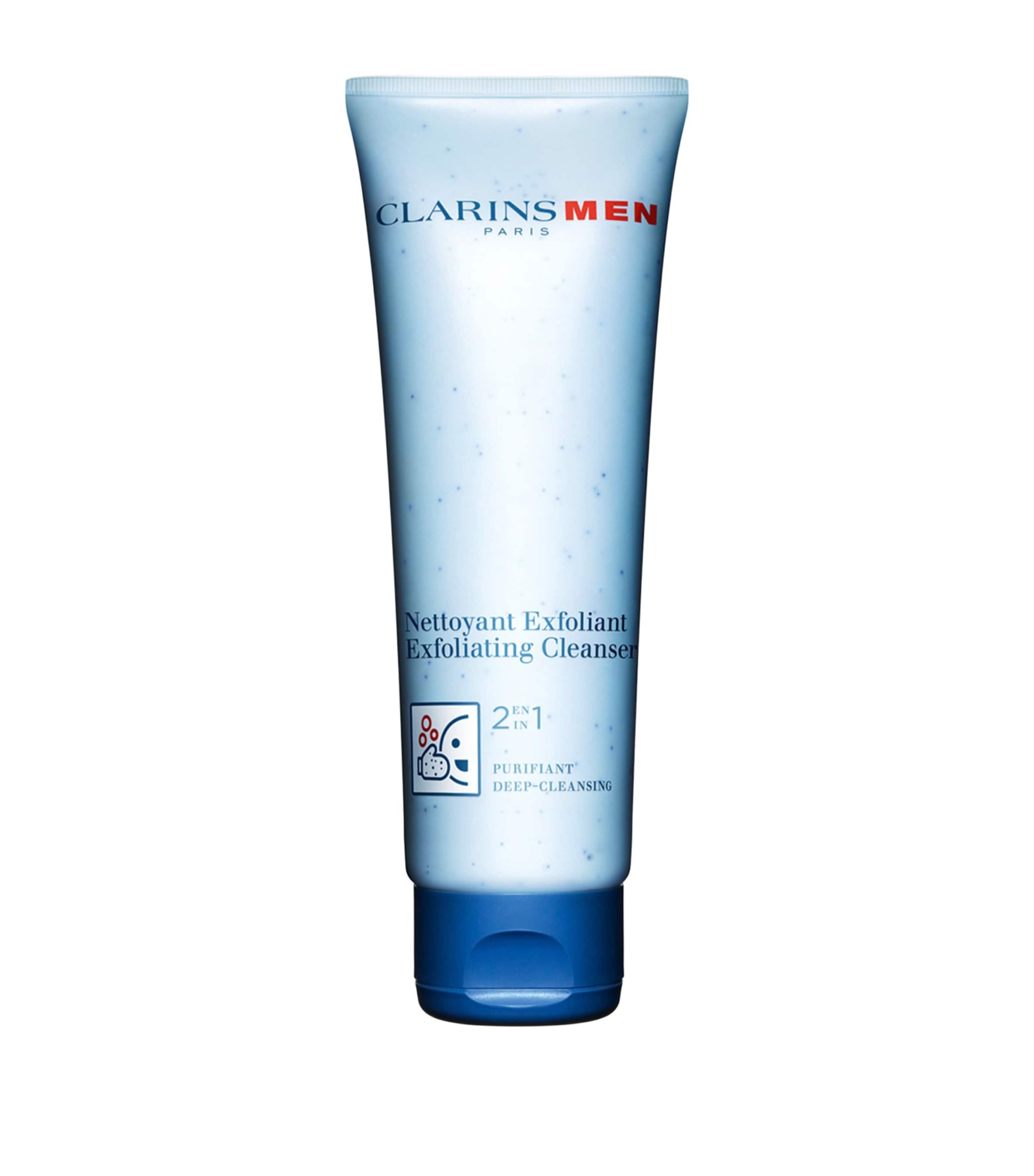 Clarins Men Exfoliating Cleanser In White