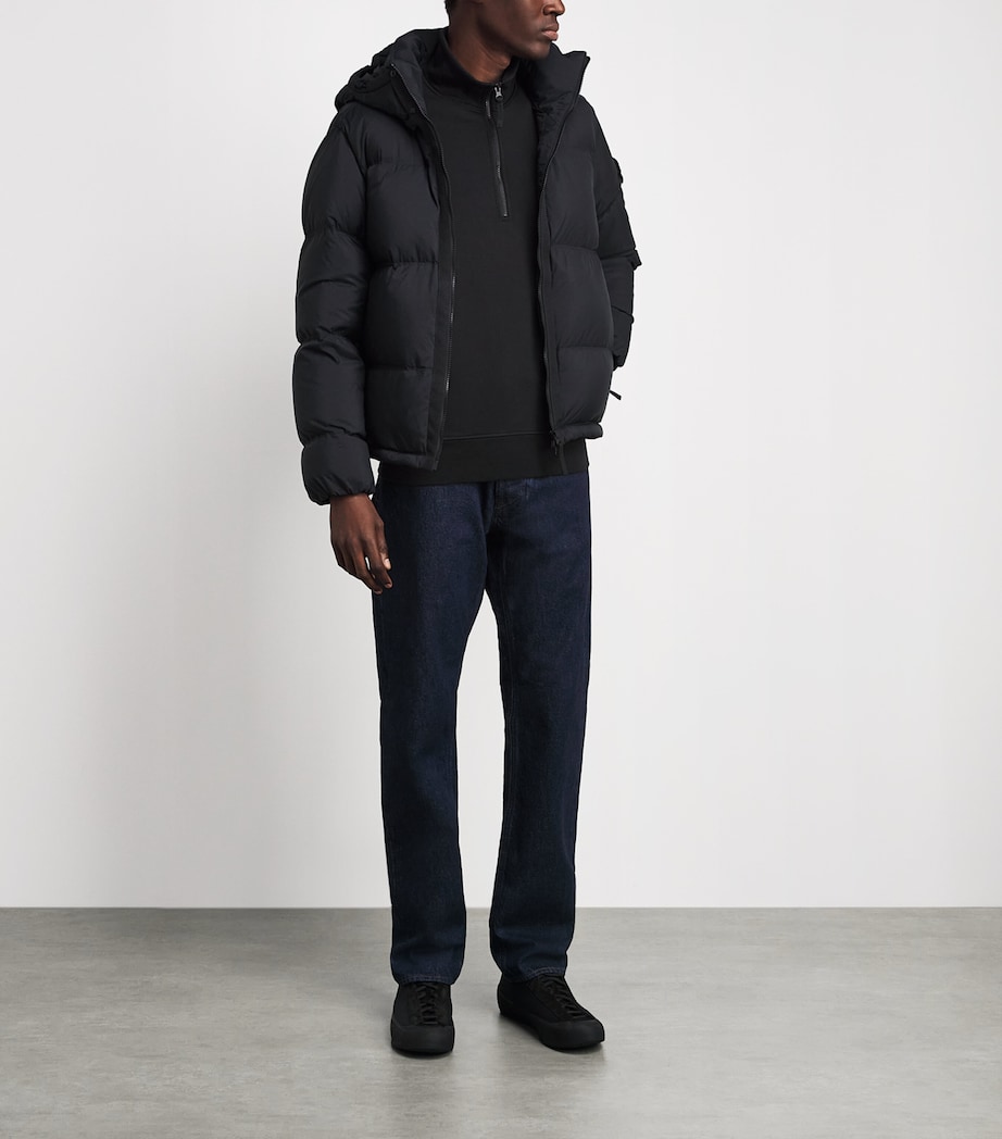 Stone Island Mens Cotton Half-Zip Sweatshirt Image 2