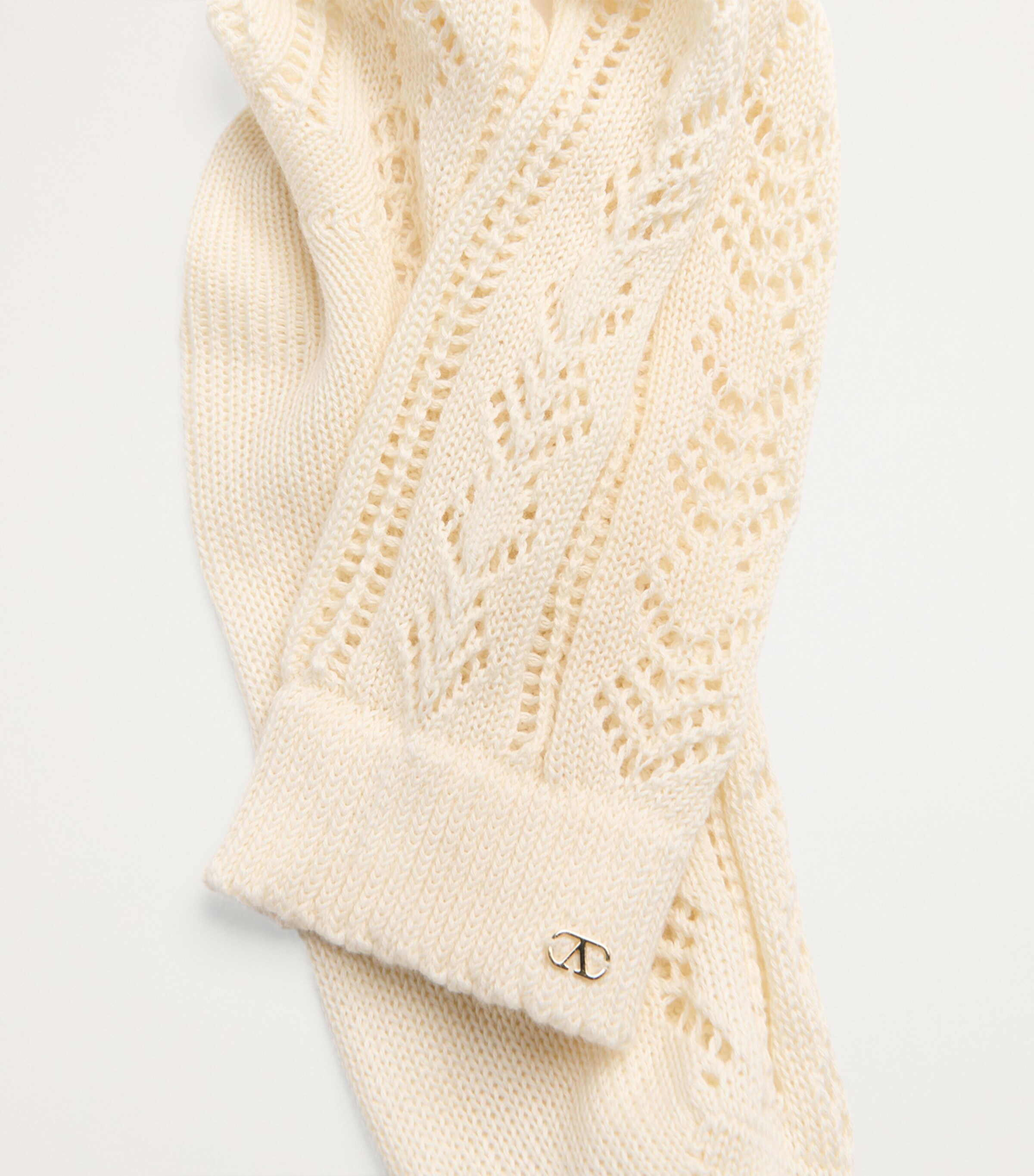 Pointelle-Knit Socks ET5 Image 4