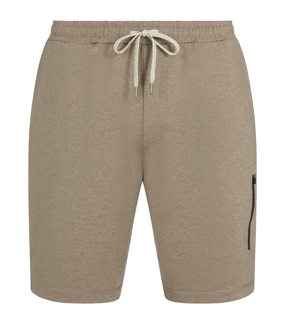 VUORI Mens Sunday Performance Shorts Hmo Mocha Heather Image 1