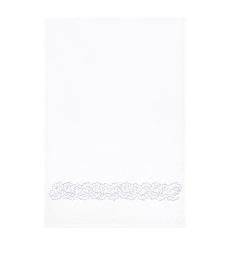 Festons Hand Towel (55cm x 100cm) BLANC Image 2