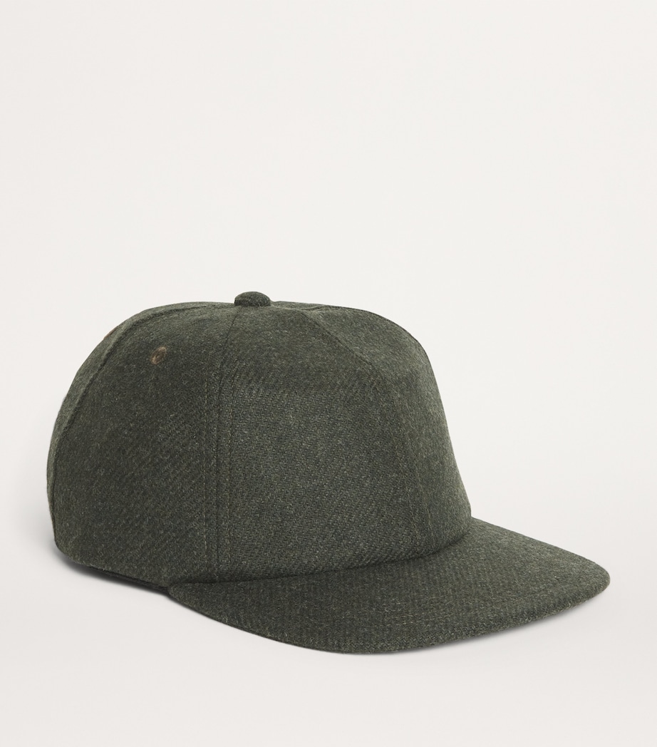 Wool Twill Cap GNHV DRILL GREEN Image 2