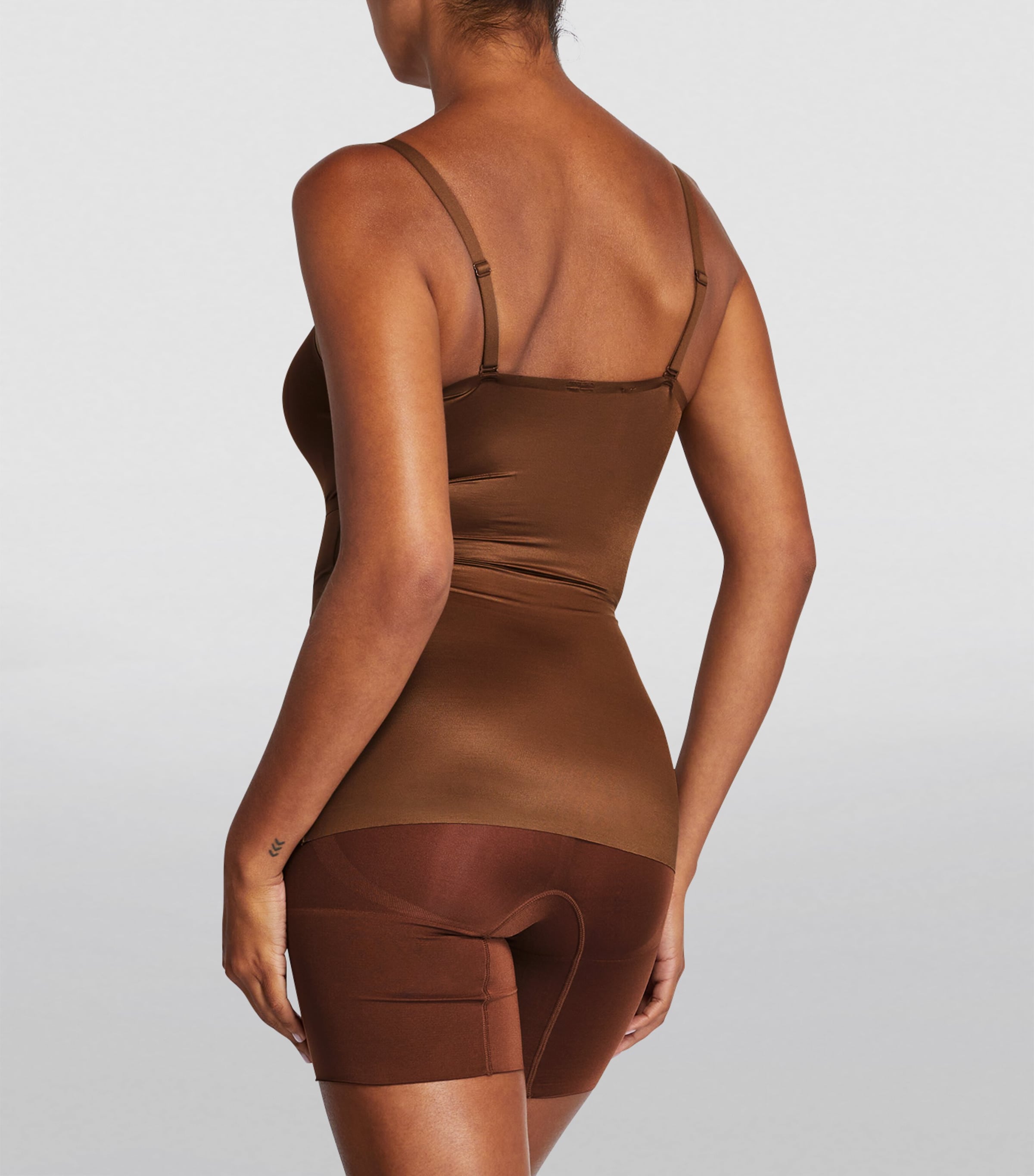 SPANXshape Invisible Cami Top - Medium Control CHESNUT BROWN Image 3
