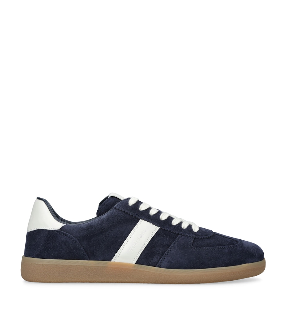 Suede Archer Sneakers NAVY Image 1