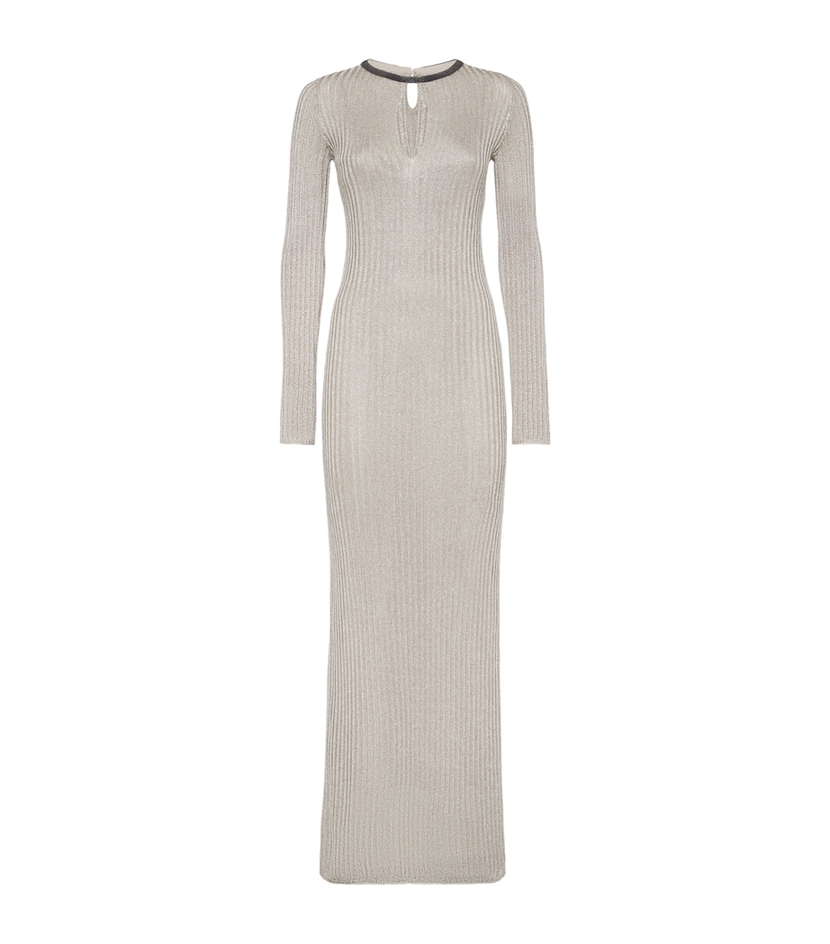 Sparkling Rib-Knit Dress C1279 Image 1