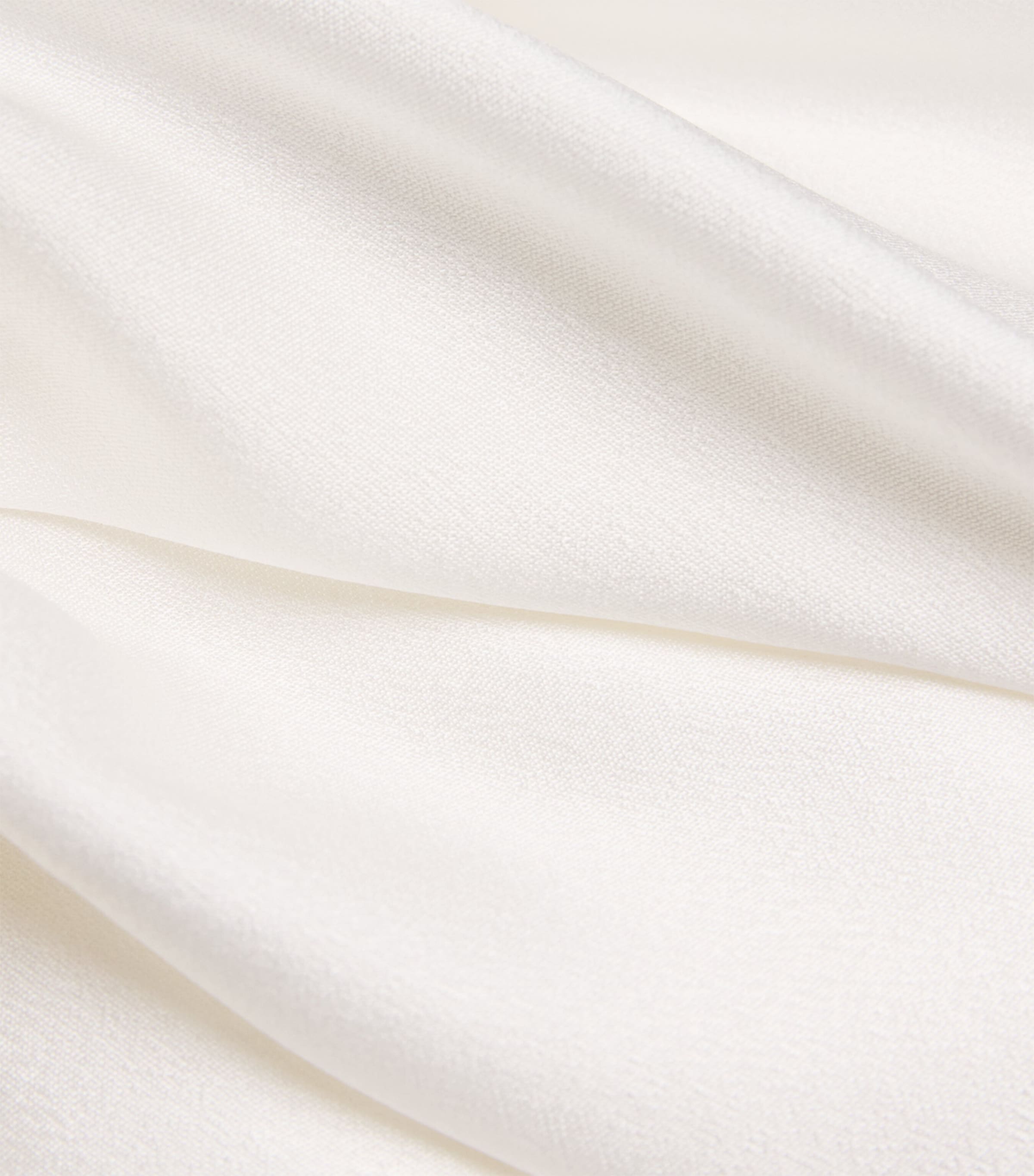 Bocan Womens Satin-Lace Mila Nightdress Off White Image 6