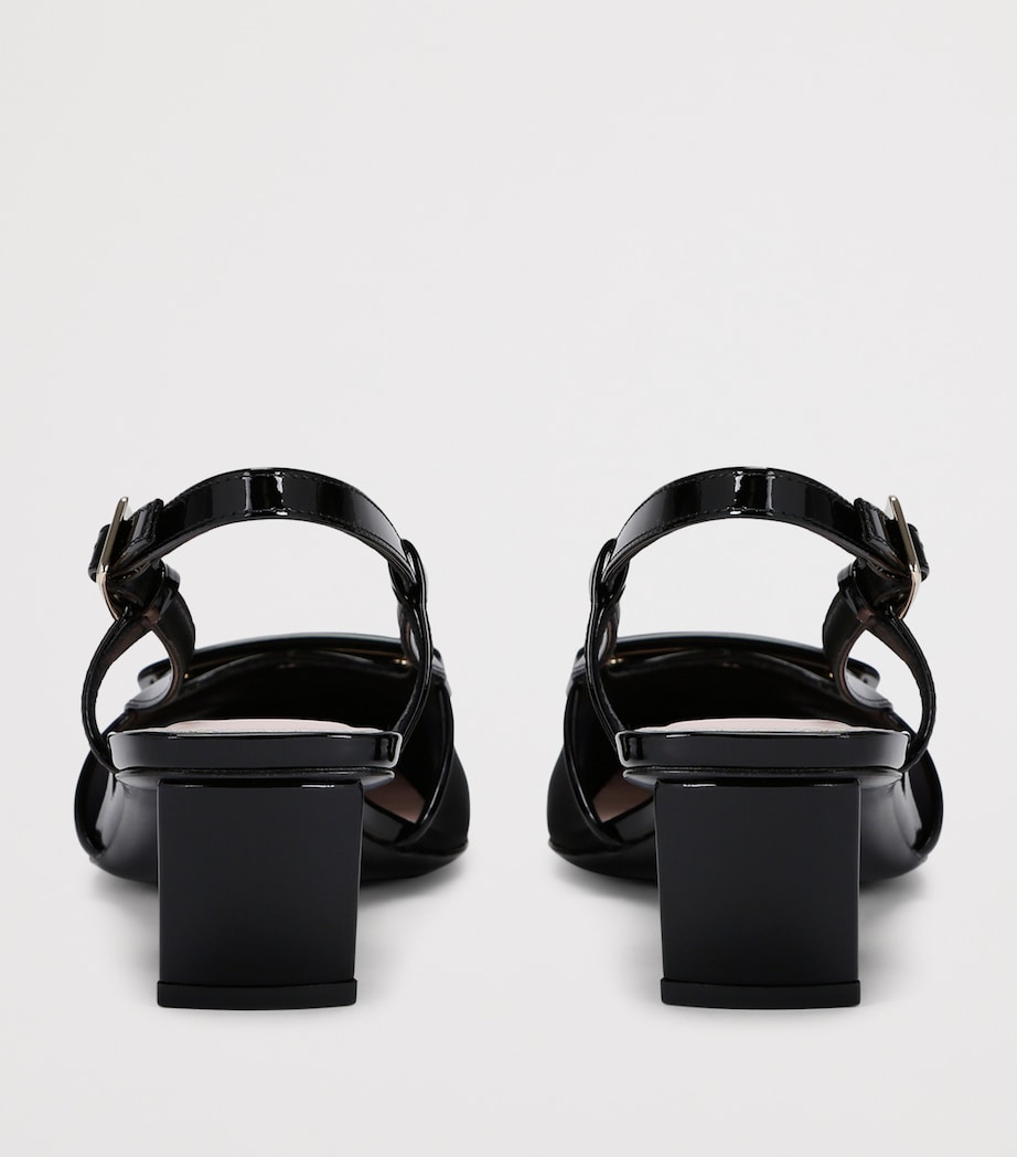 Belle Vivier Slingback Pumps 45 BLACK Image 2