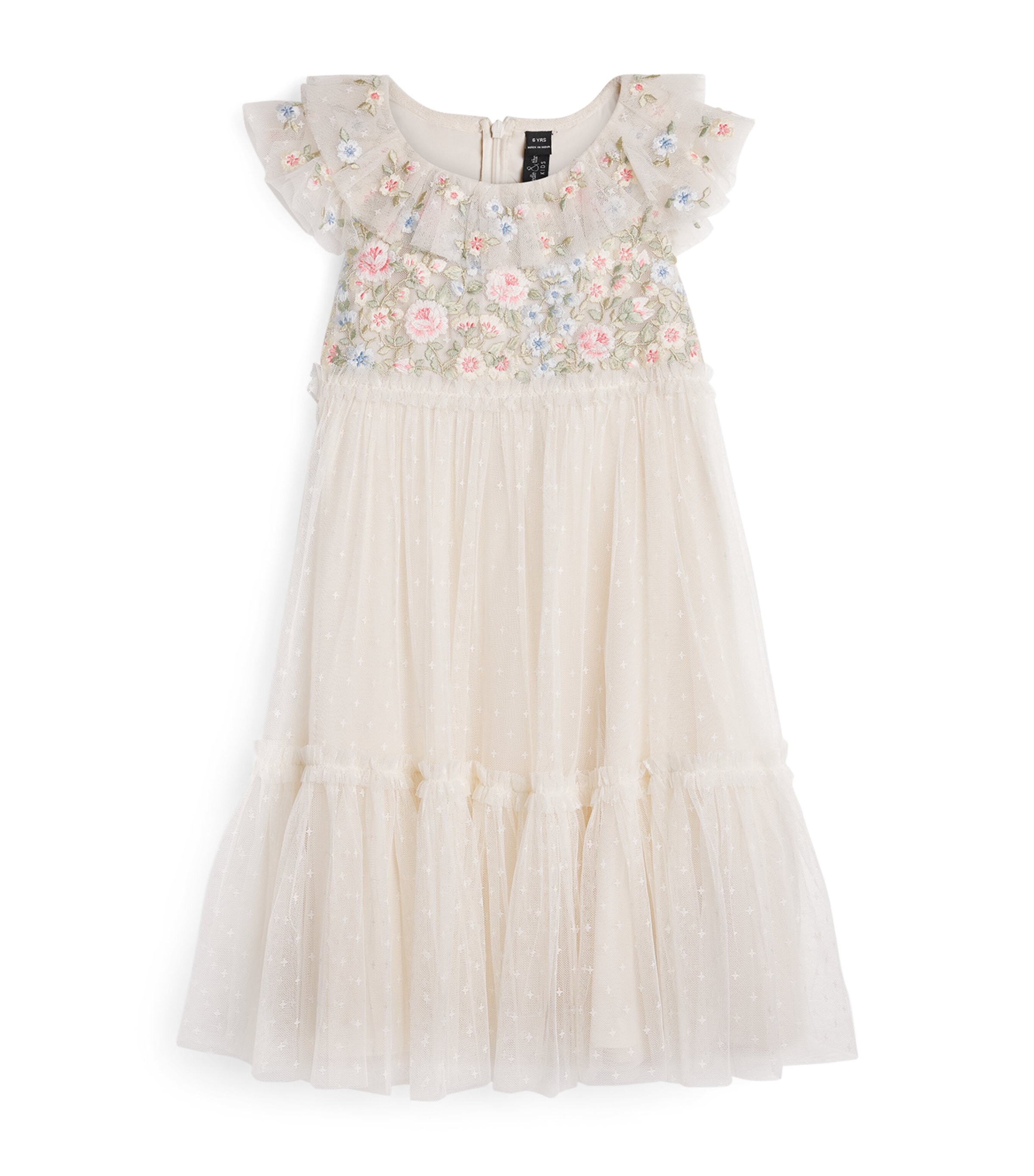 Needle & Thread Embroidered Floral Antoniettes Dress (3-10 Years) | Girls Clothing | Dresses | Designers | Needle Thread