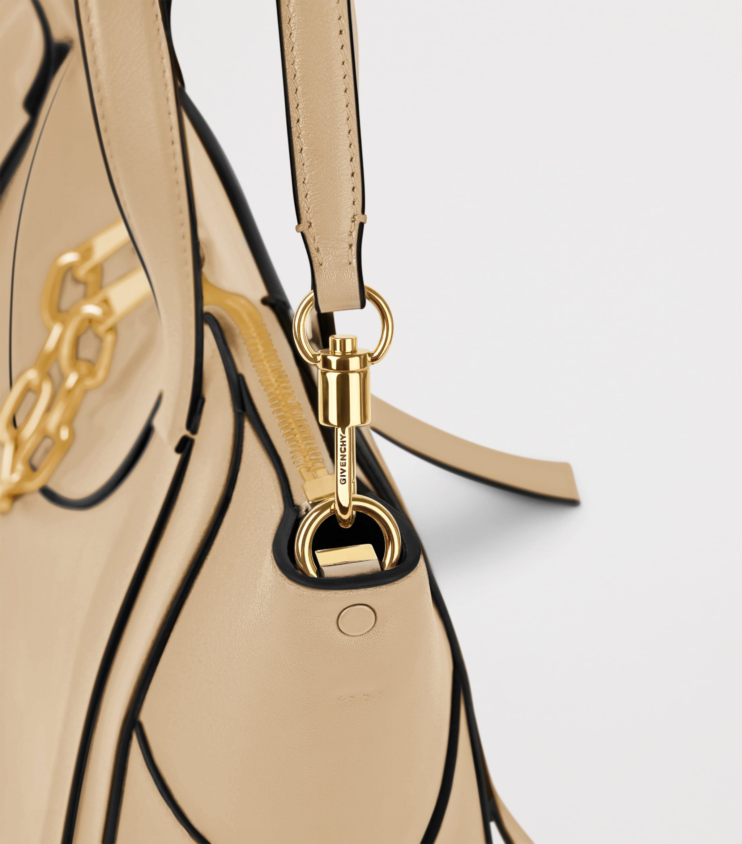 Givenchy Medium Leather Snatch Top-Handle Bag Image 3