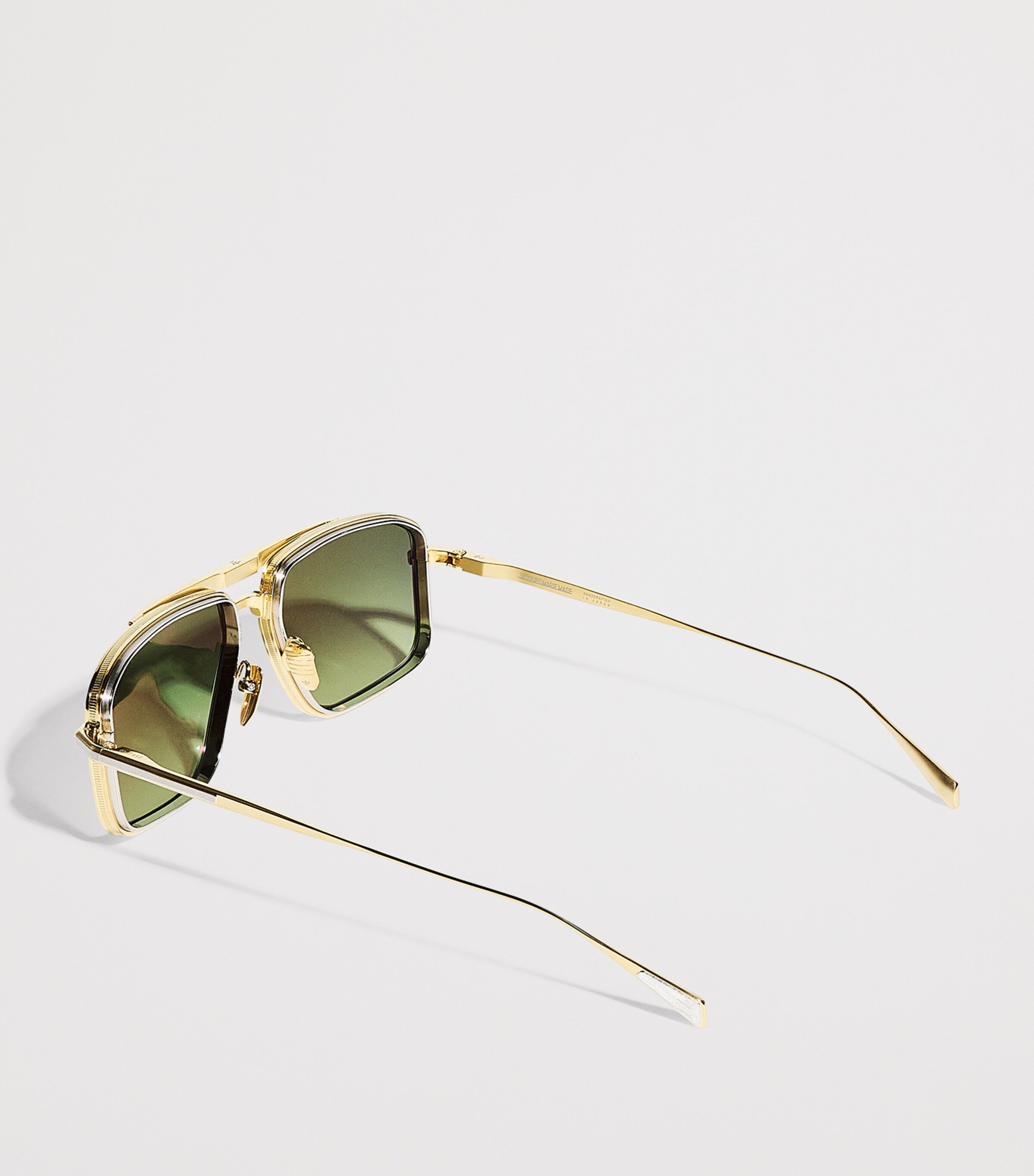 Jacques Marie Mage Titanium Earl Aviator Sunglasses Musket Image 5