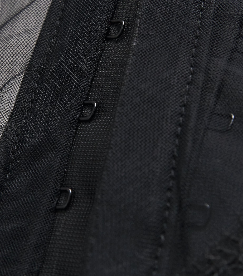 Lace Demi Corset ONYX Image 4