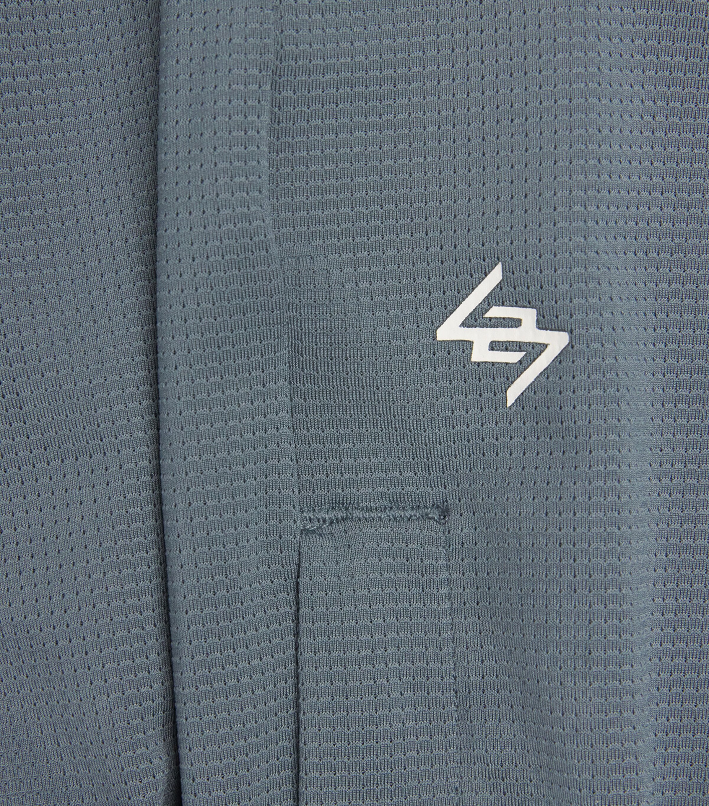 Represent 247 Mens Mesh DNA Shorts Dusky Navy Image 6