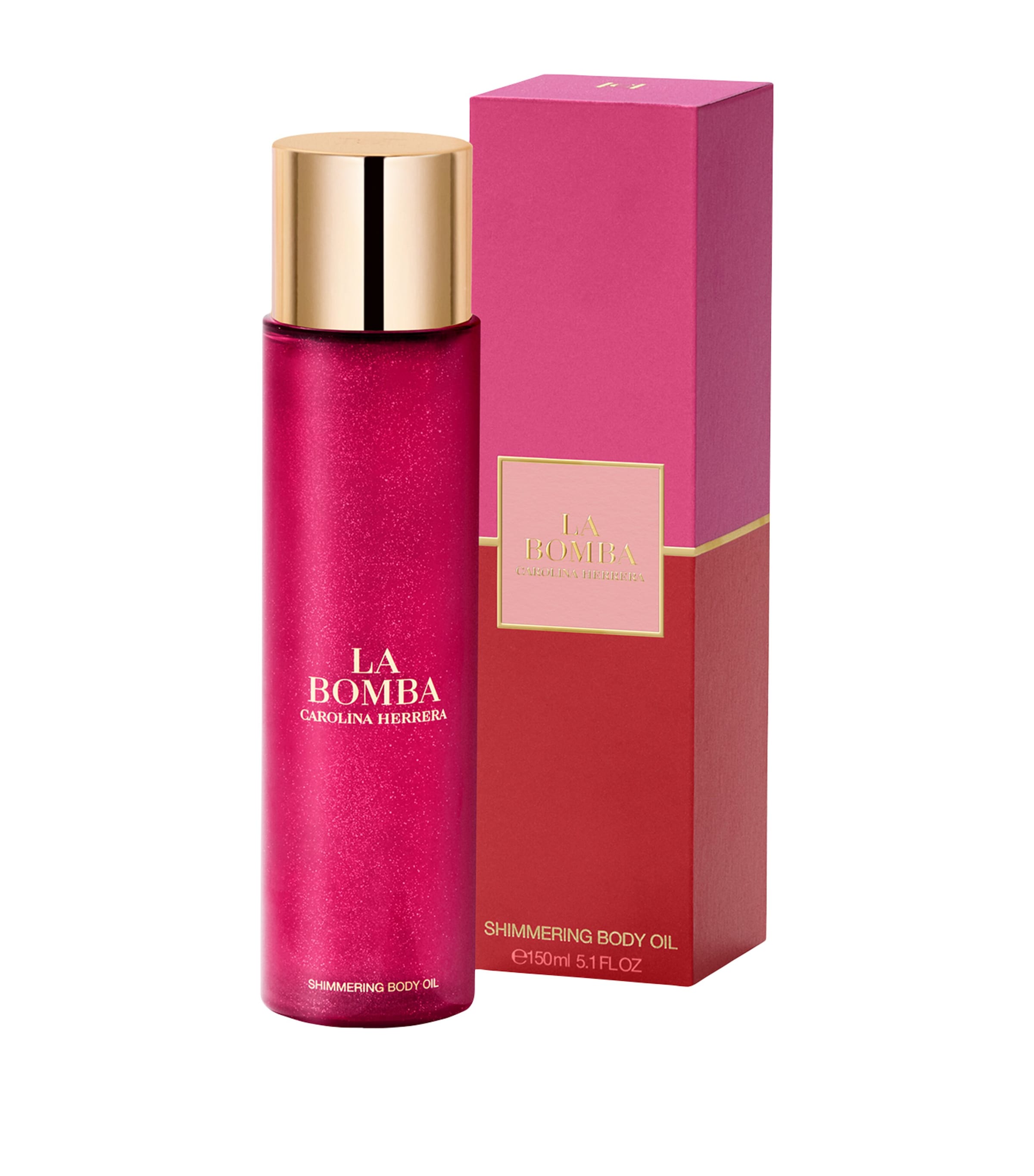 La Bomba Shimmering Body Oil (150ml) NO COLOUR Image 2