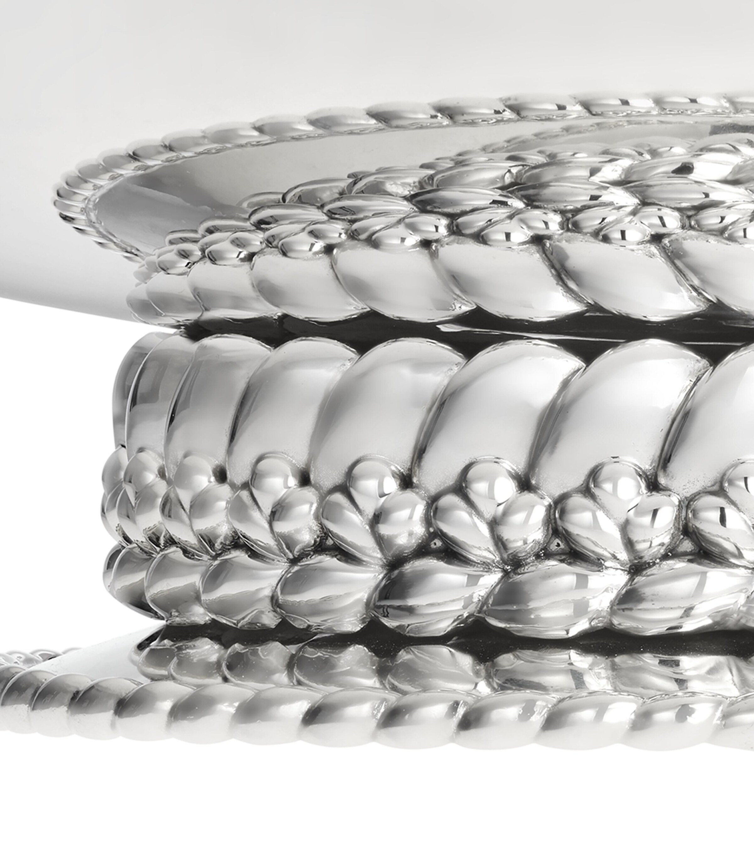 Silver-Plated Babylone Centrepiece (40cm) SILVER Image 5