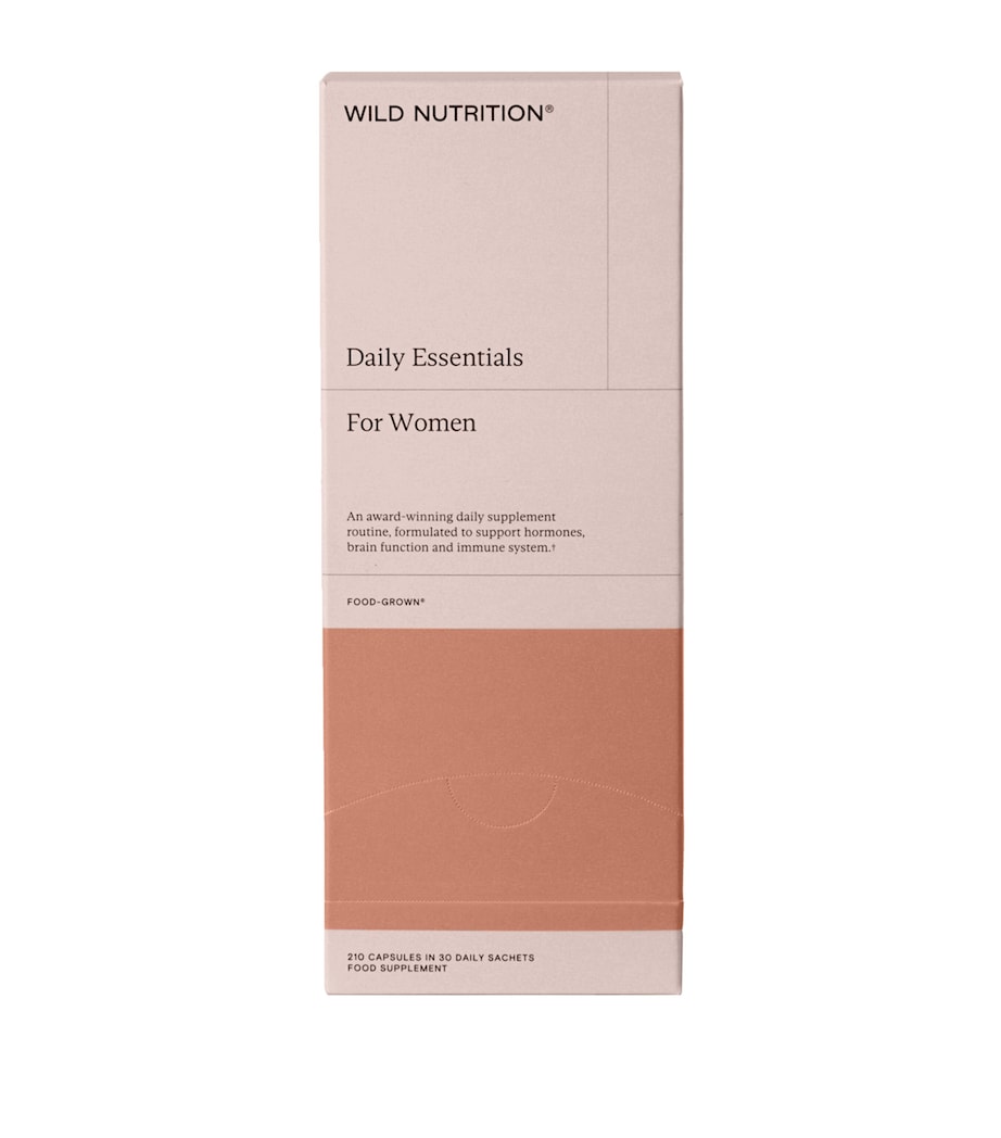 Wild Nutrition Food-Grown Daily Essentials for Women (210 Capsules) Image 1