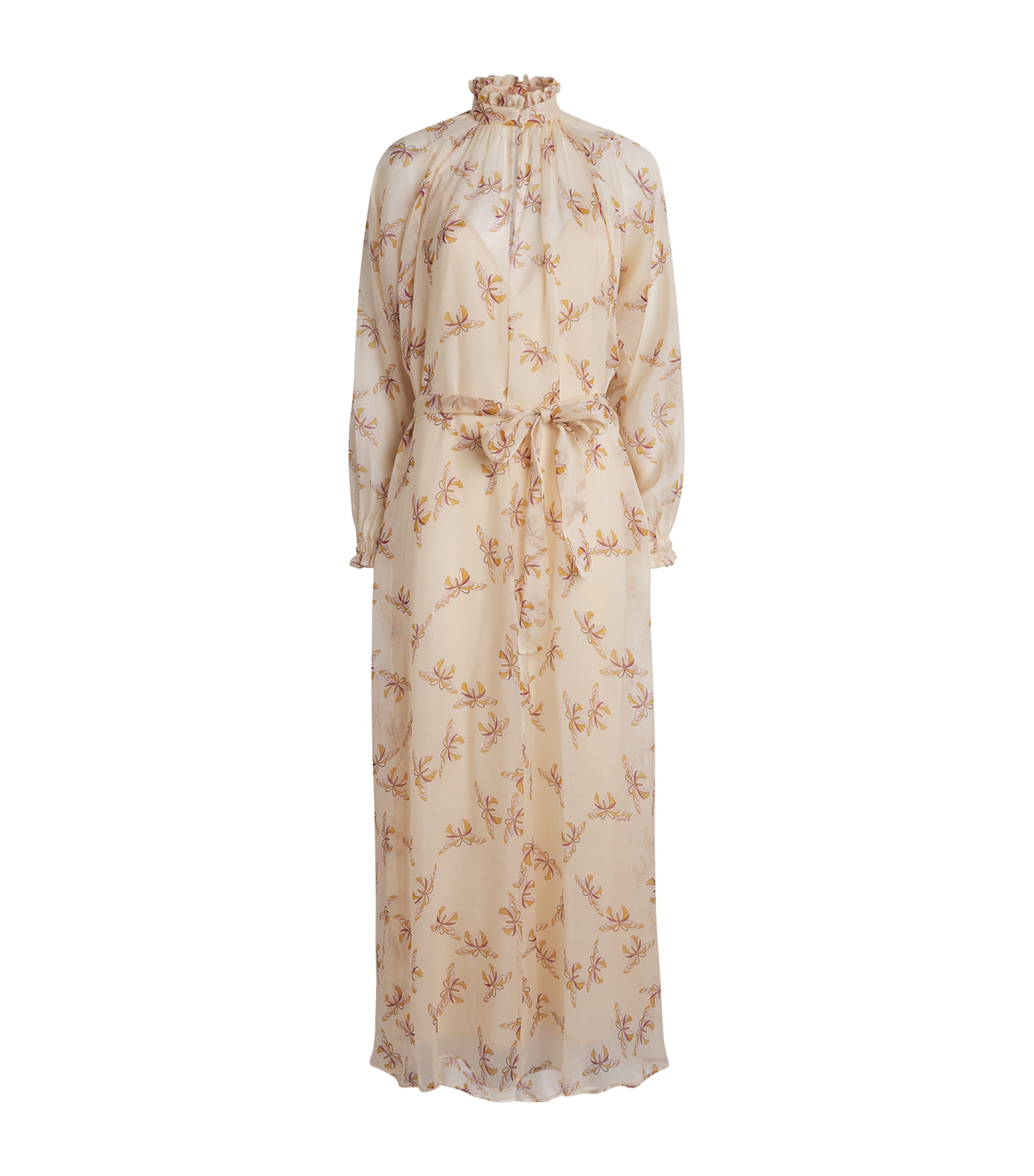 La Doublej Womens Silk Farfalla Cerere Maxi Dress Farfalla Image 1
