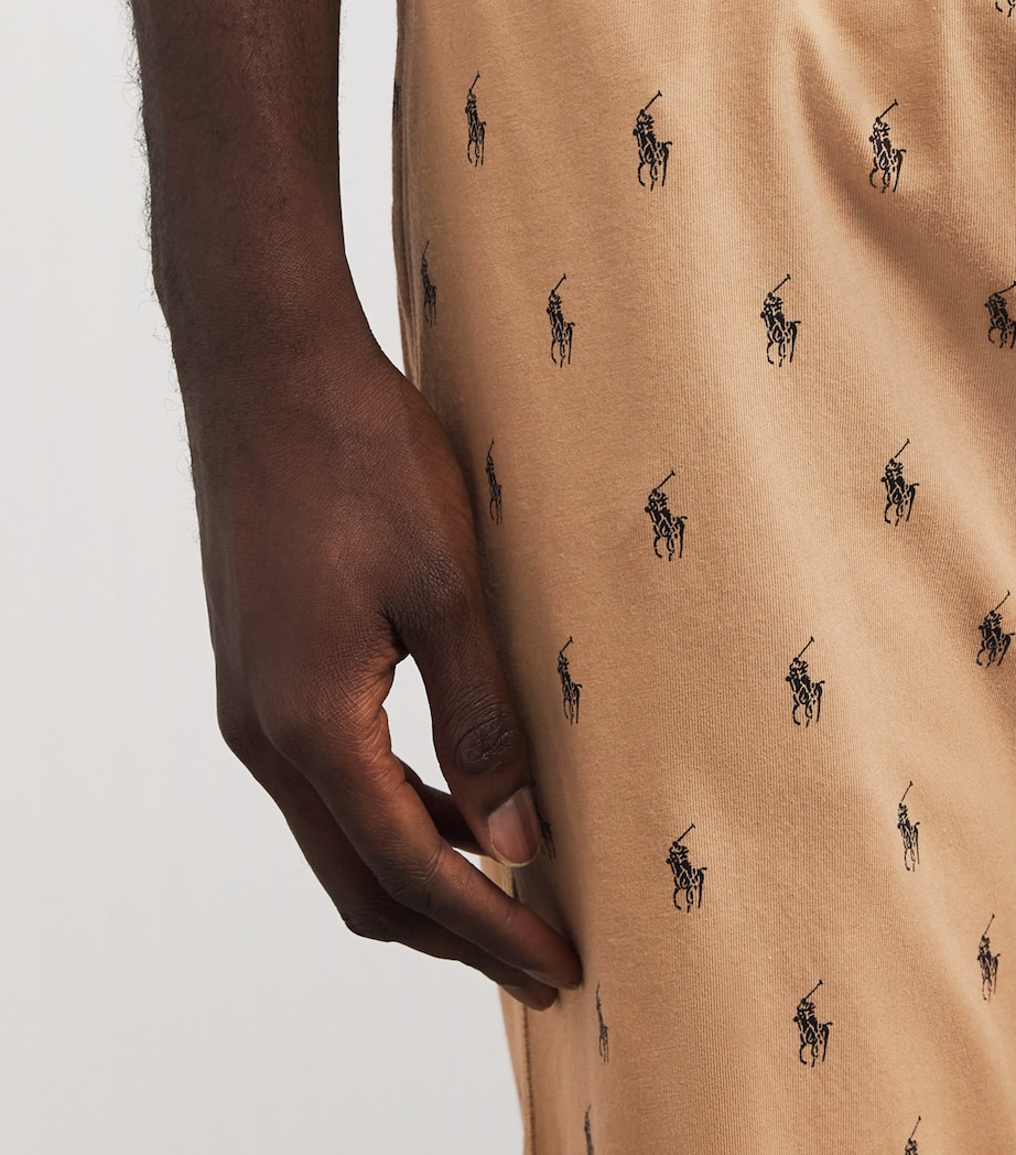 Polo Pony Pyjama Bottoms CLASSIC CAMEL AOPP Image 6