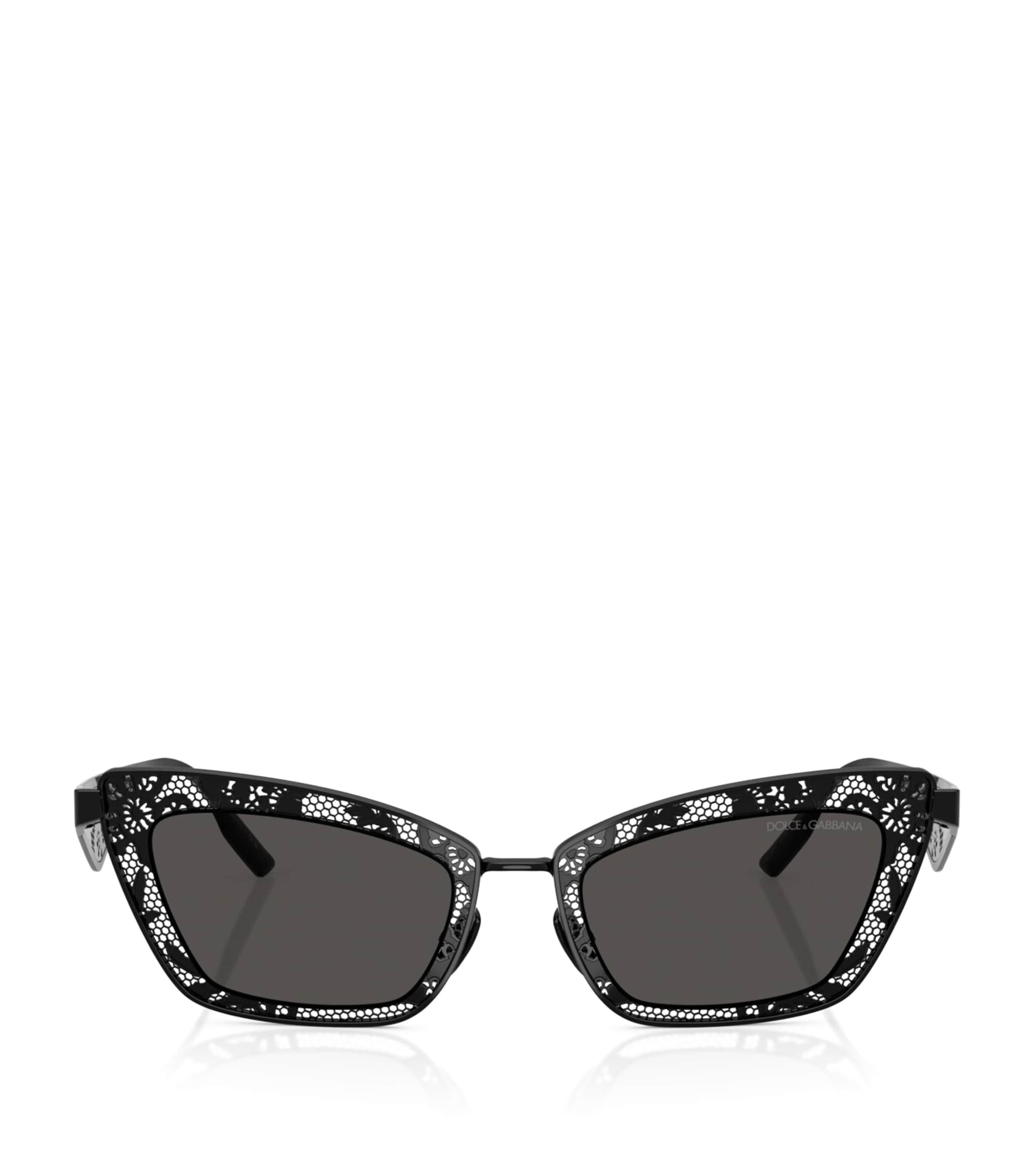 Dolce & Gabbana Steel Cat Eye Sunglasses | Holiday Shop | Womens | Sunglasses | Women Accessories | Designers | Dolce & Gabbana