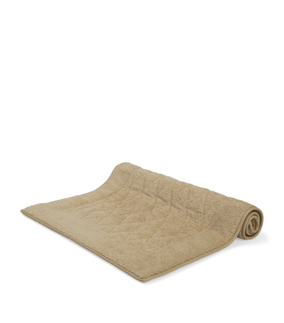Frette Unito Bath Mat (54cm x 87cm) Golden Beige Image 3