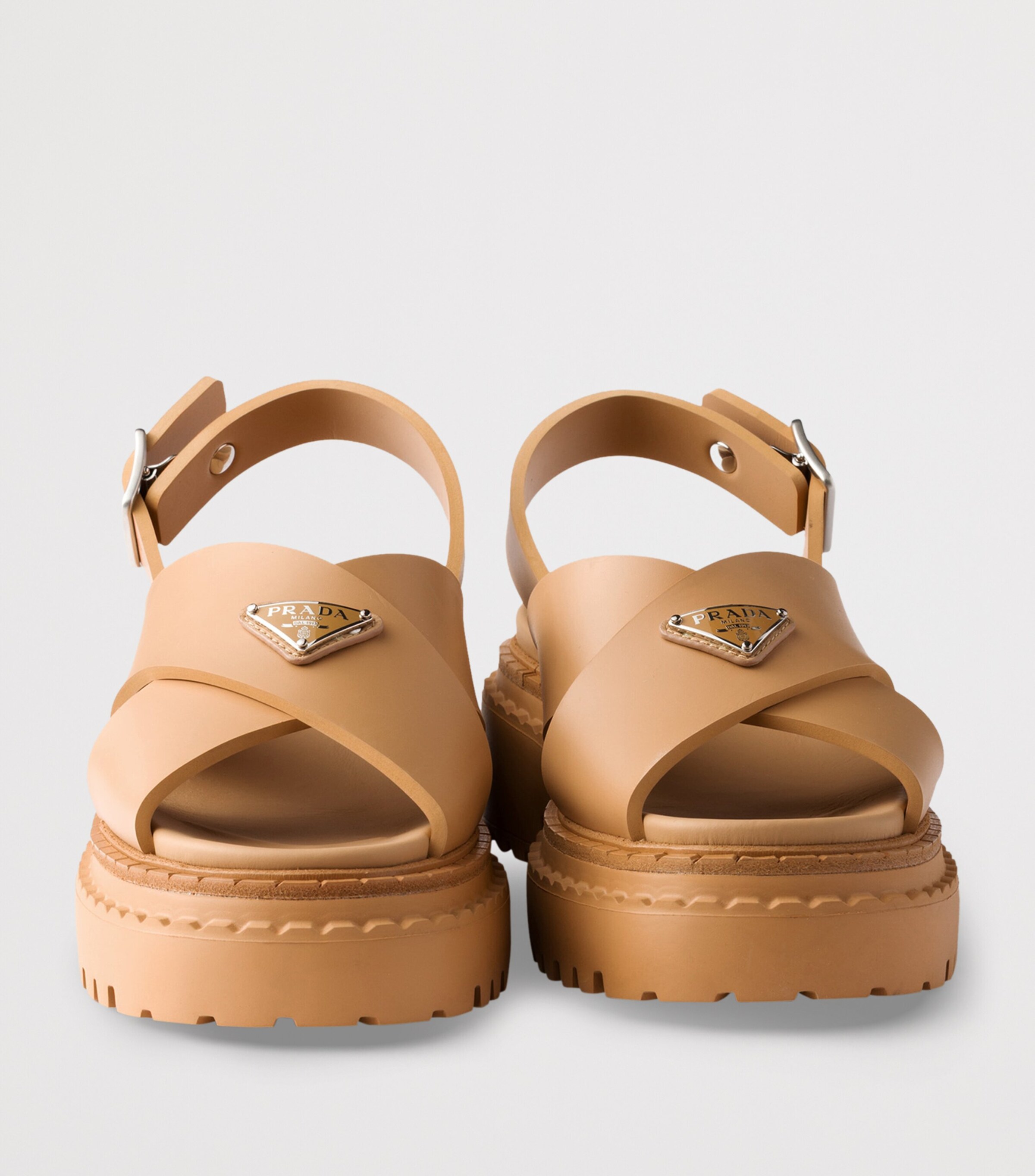 Rubber Platform Sandals 55 F0346 Image 5