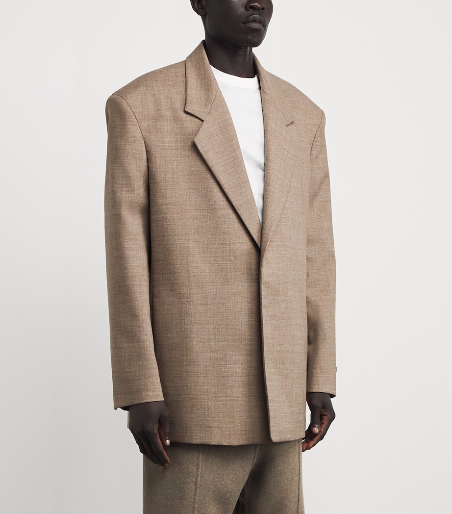 Virgin Wool Blazer DUNE PEARL Image 3