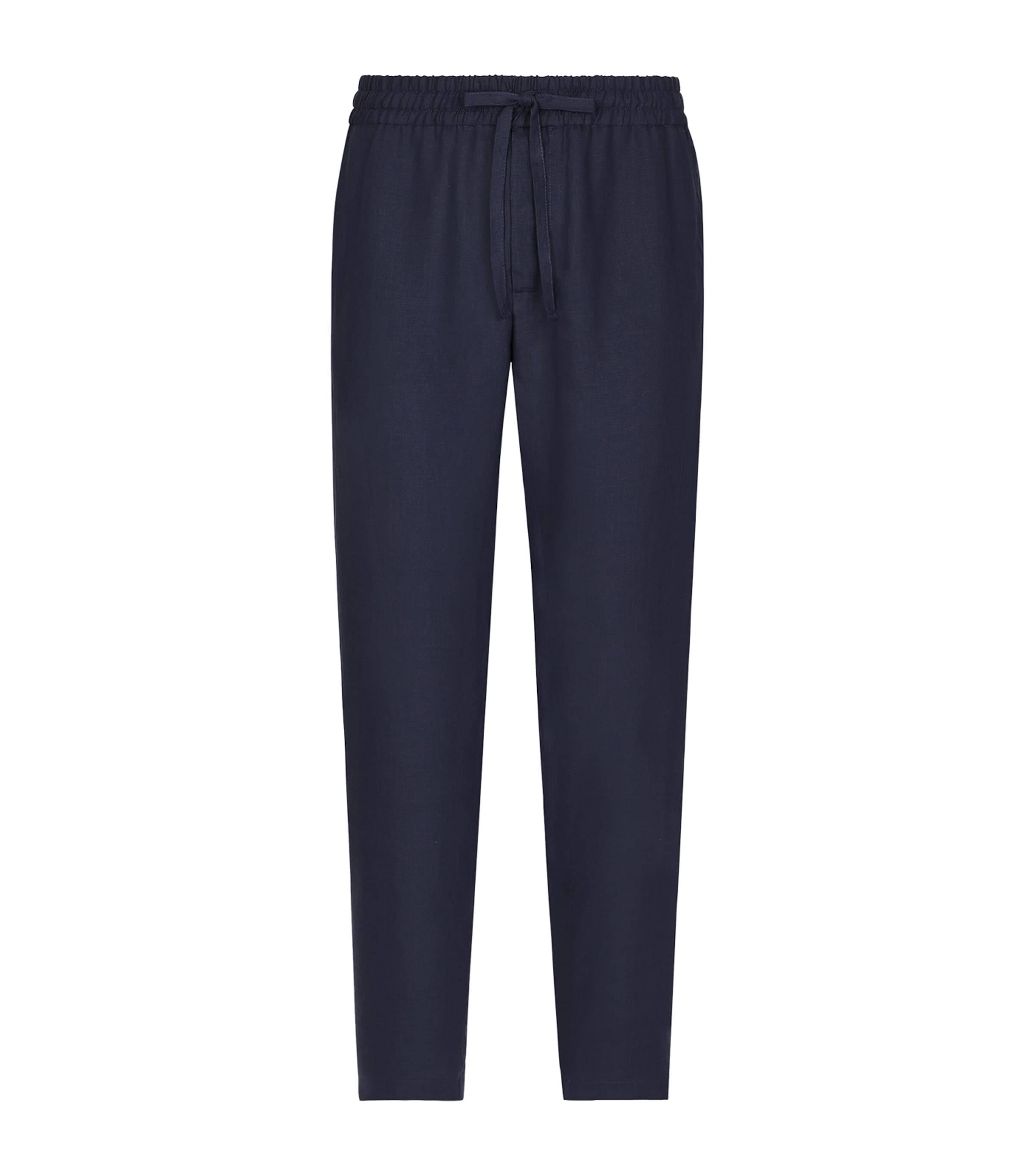 Shop Dolce & Gabbana Linen Sweatpants